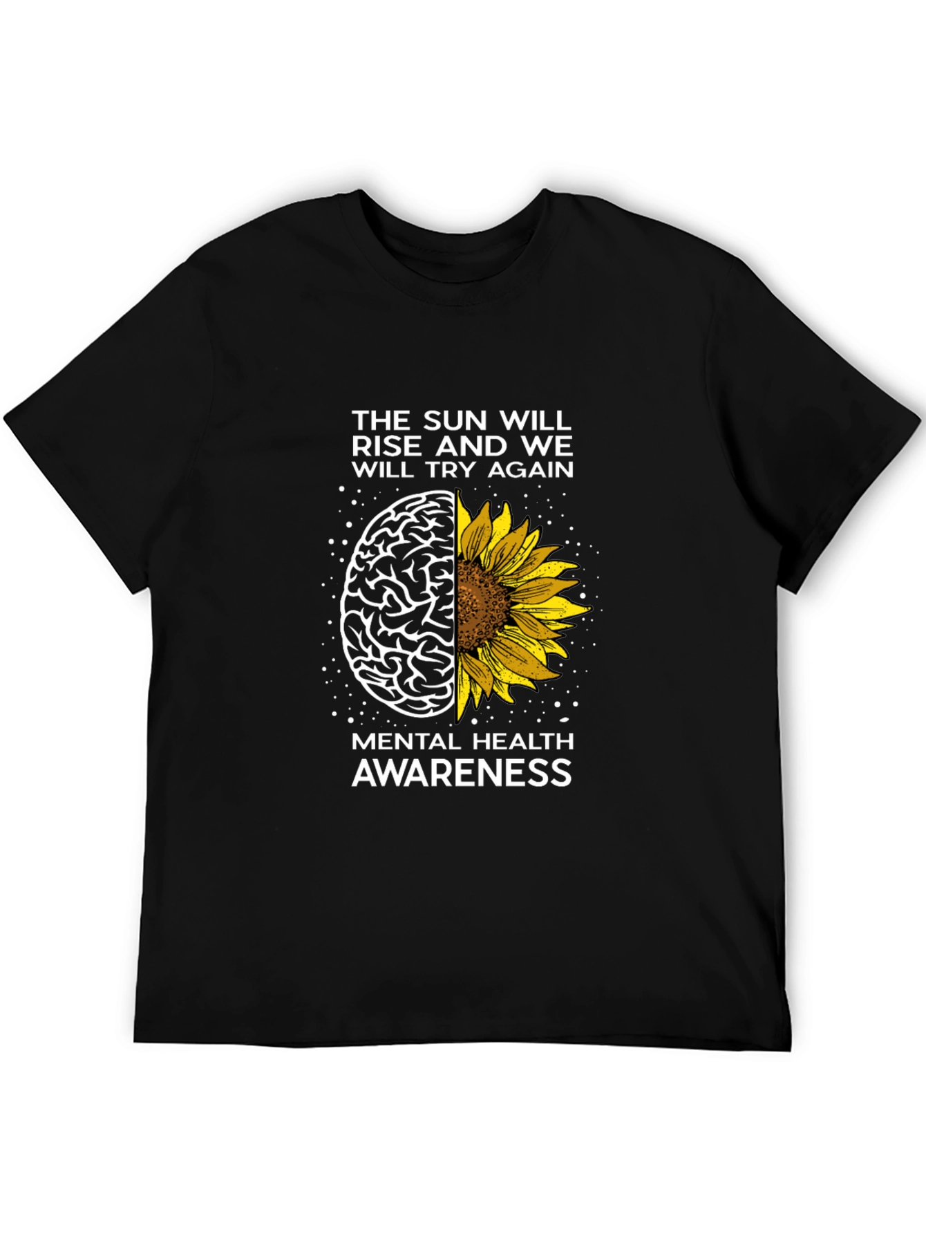 Mental Health Awareness T-Shirt - The Sun Will Rise Again