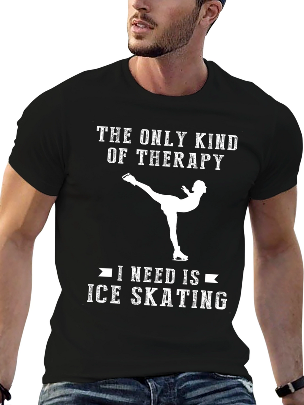 Ice Skating Therapy T-Shirt