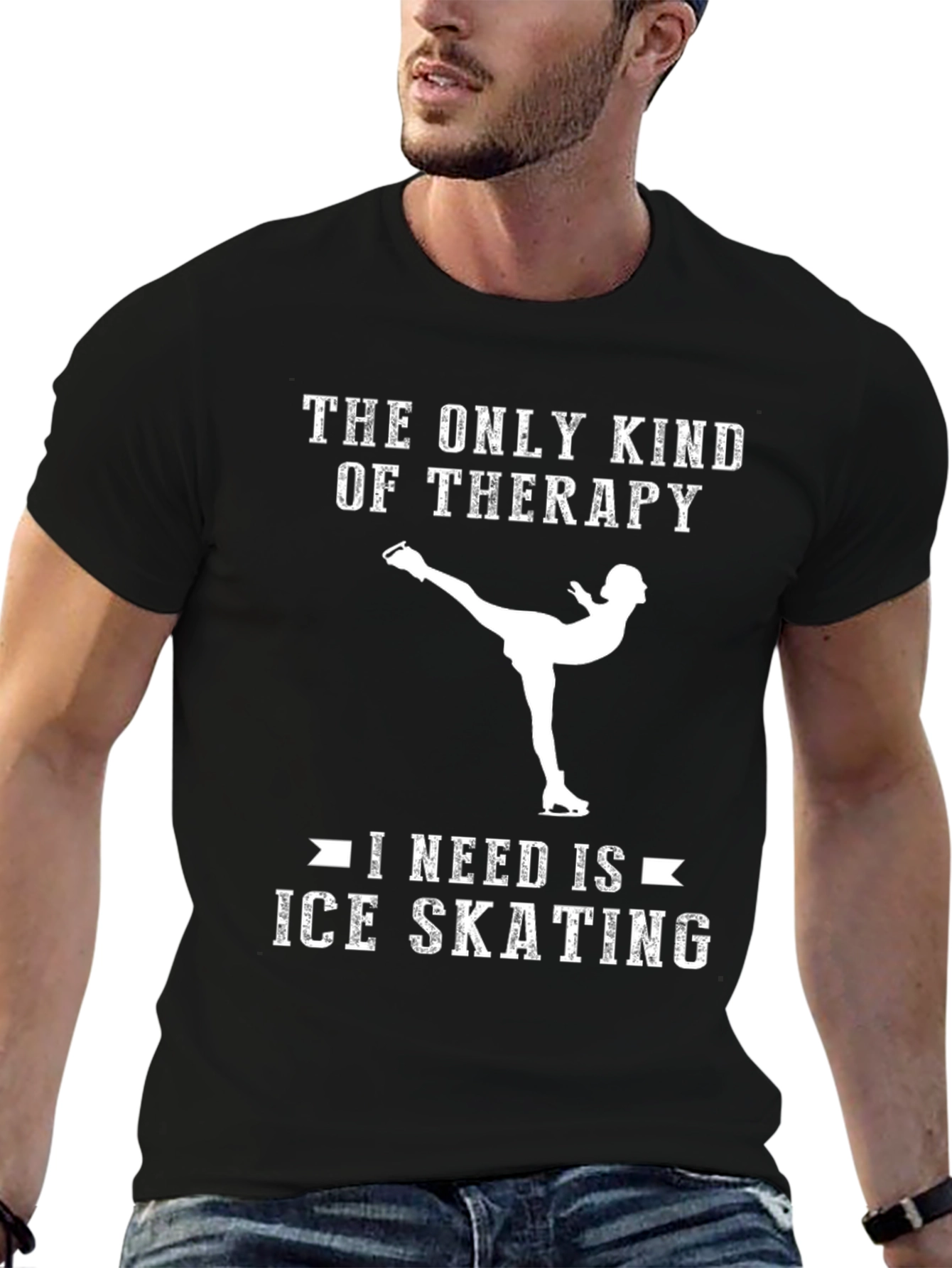 Ice Skating Therapy T-Shirt