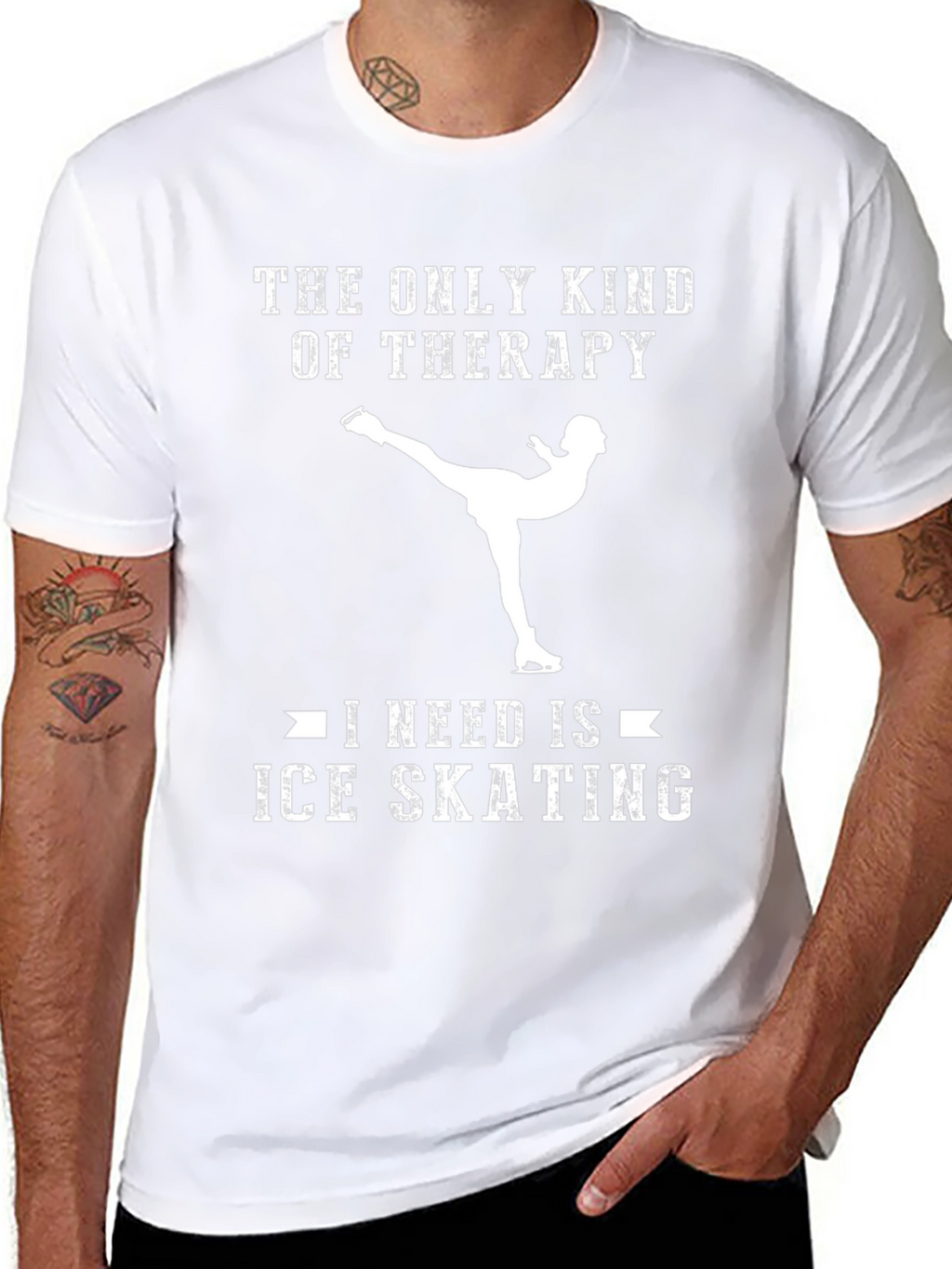 Ice Skating Therapy T-Shirt