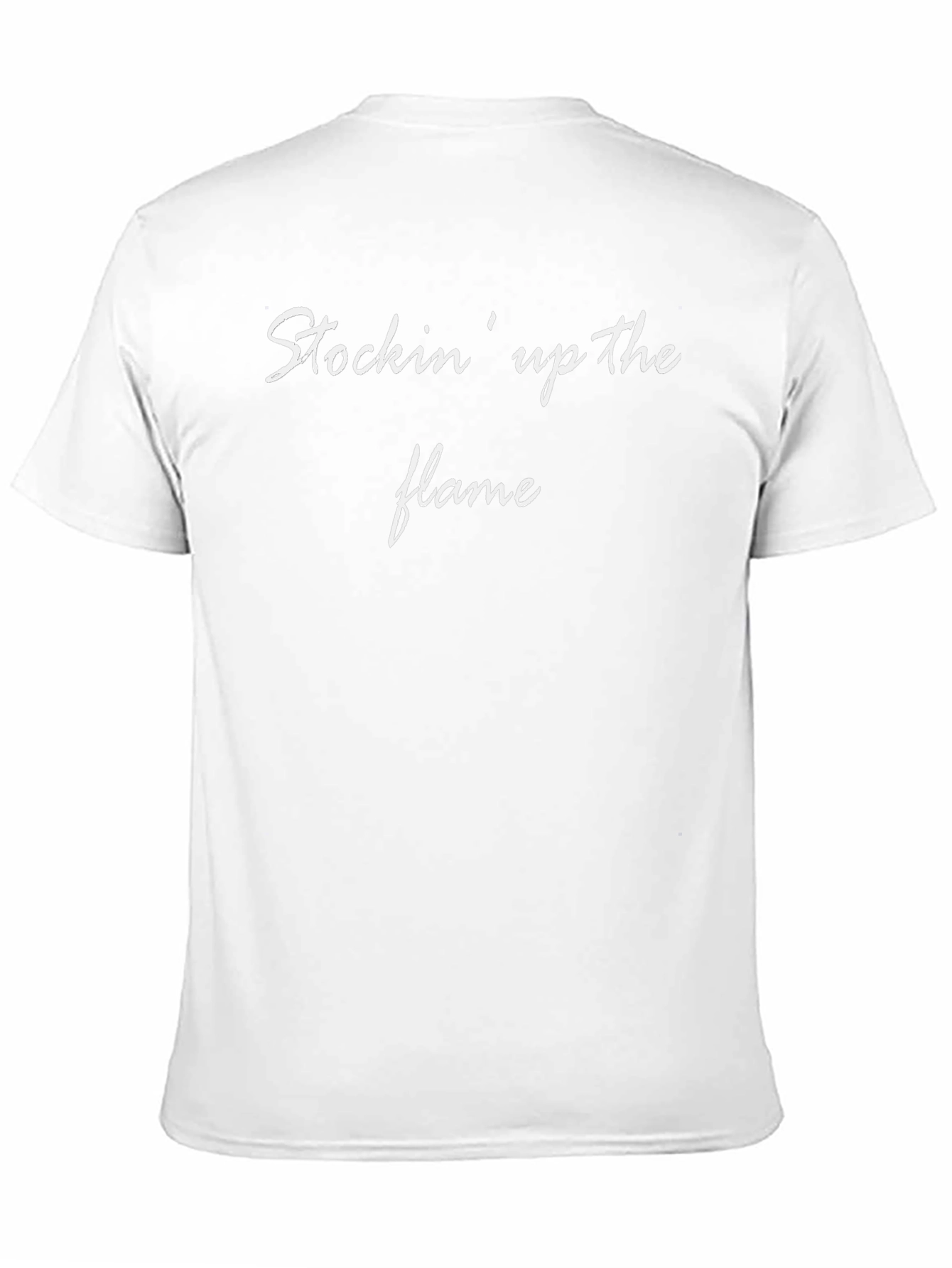 Stockin up the Flame Black Graphic Tee