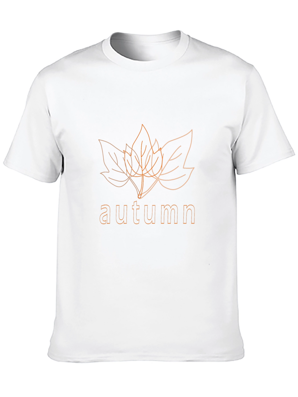 Autumn Leaves Graphic Tee - Stylish Fall Season Shirt