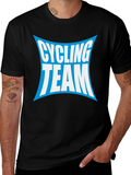 Cycling Team Graphic T-Shirt - Stylish & Comfortable