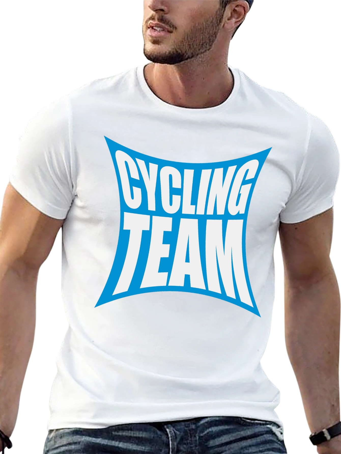 Cycling Team Graphic T-Shirt - Stylish & Comfortable