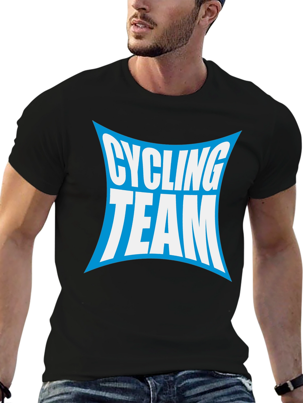Cycling Team Graphic T-Shirt - Stylish & Comfortable