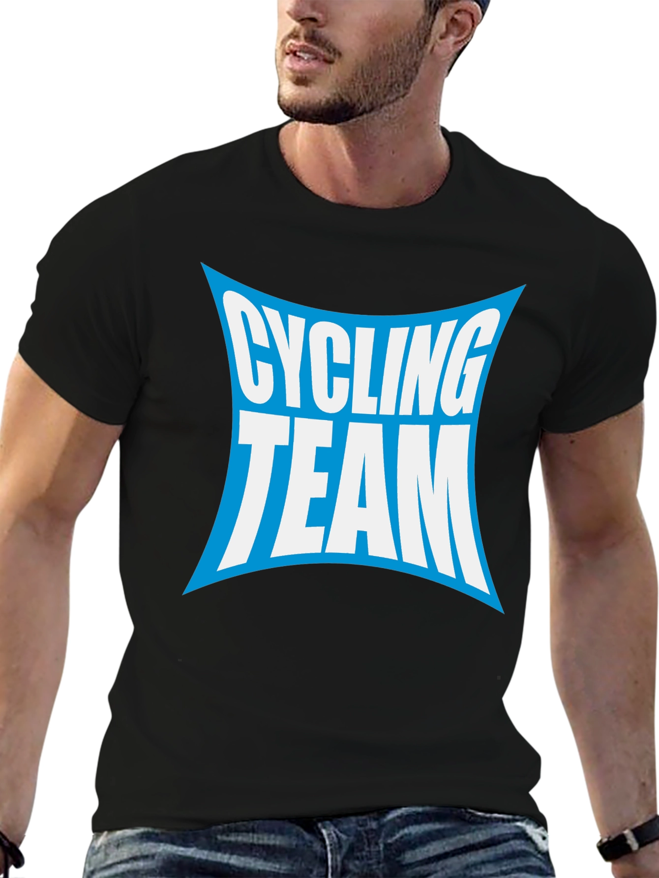 Cycling Team Graphic T-Shirt - Stylish & Comfortable