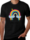 Rainbow Plumber T-Shirt - Fun & Unique Design