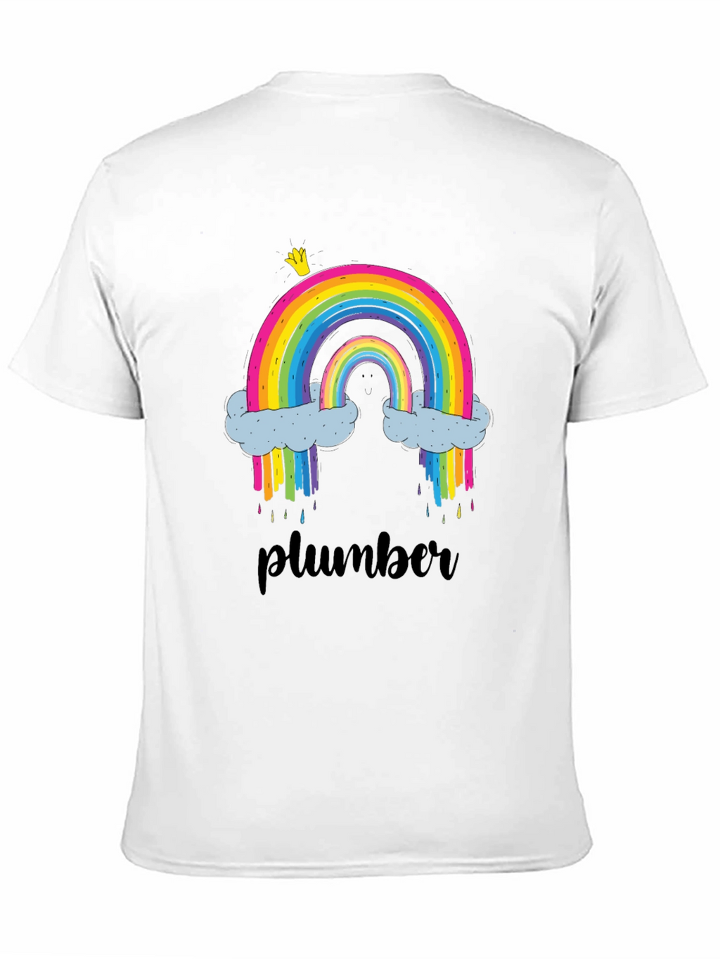 Rainbow Plumber T-Shirt - Fun & Unique Design