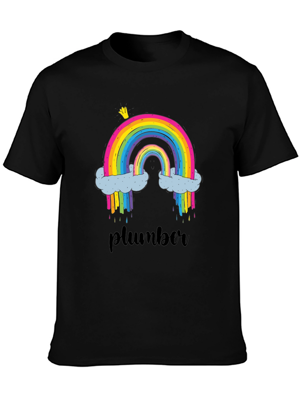 Rainbow Plumber T-Shirt - Fun & Unique Design