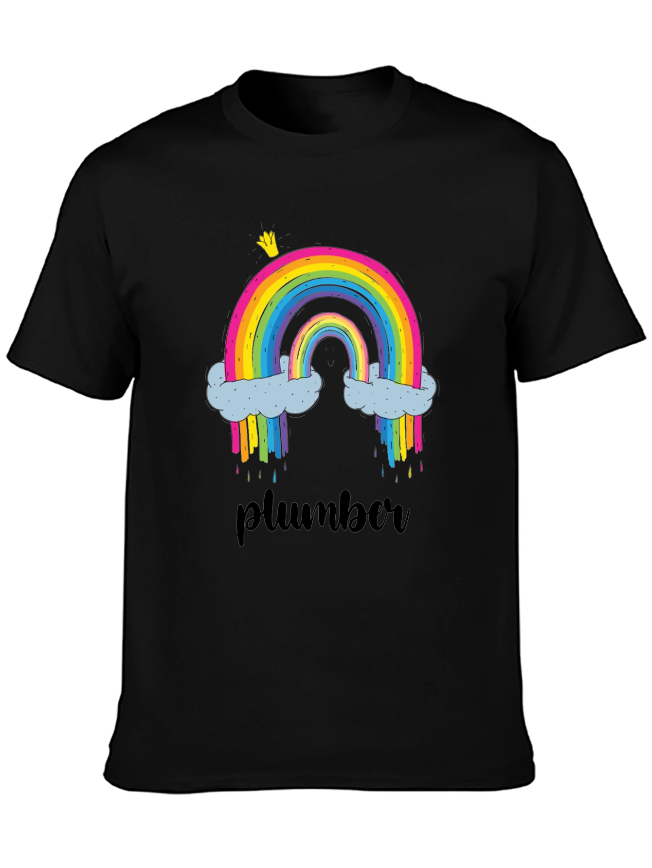 Rainbow Plumber T-Shirt - Fun & Unique Design
