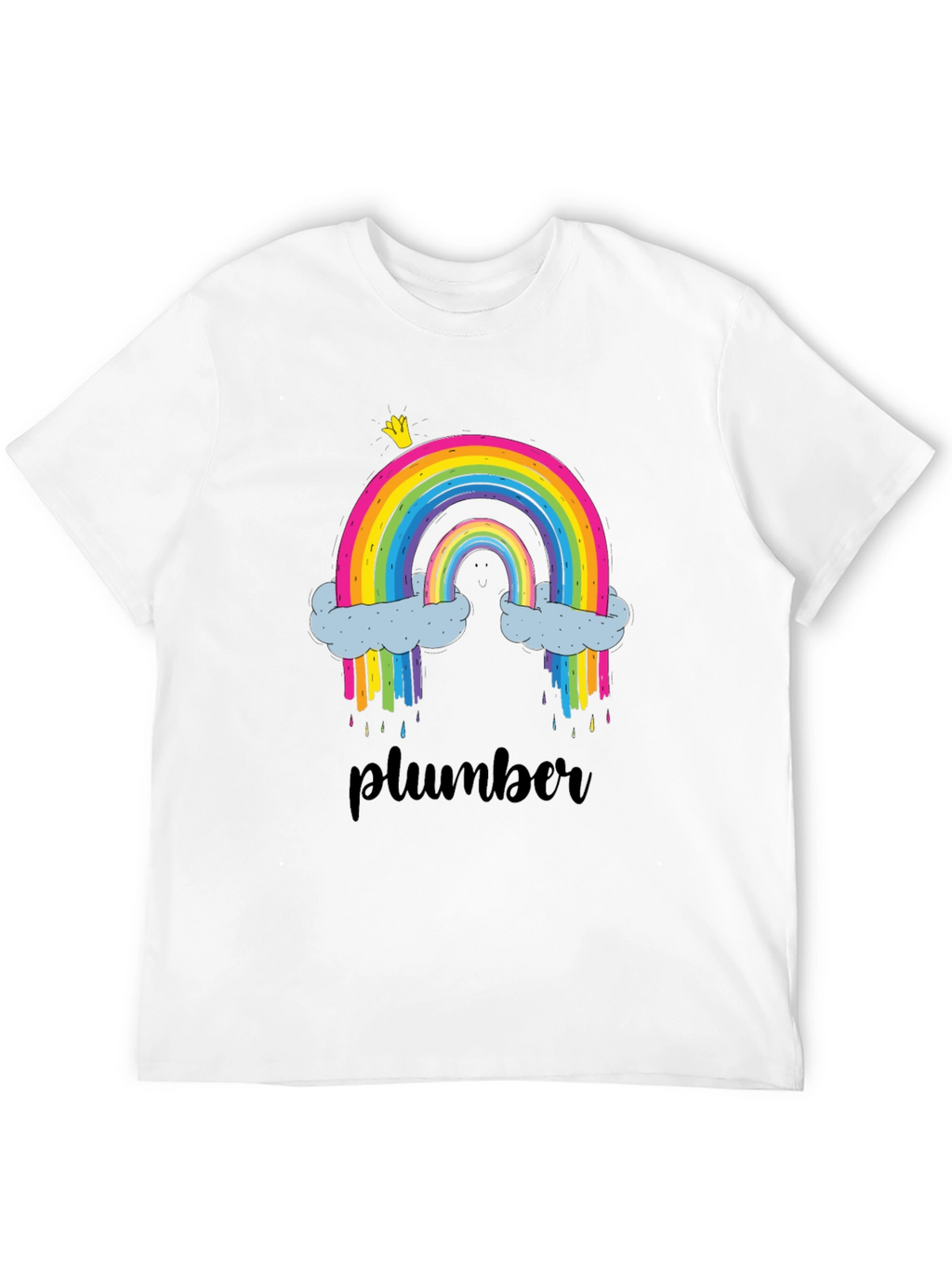 Rainbow Plumber T-Shirt - Fun & Unique Design