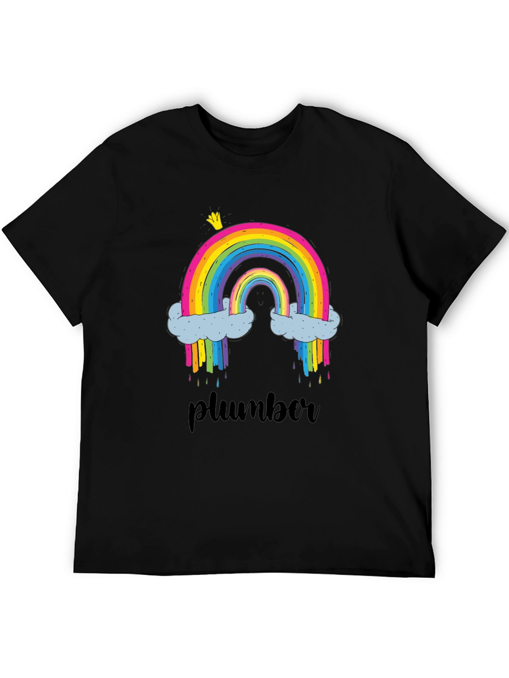 Rainbow Plumber T-Shirt - Fun & Unique Design