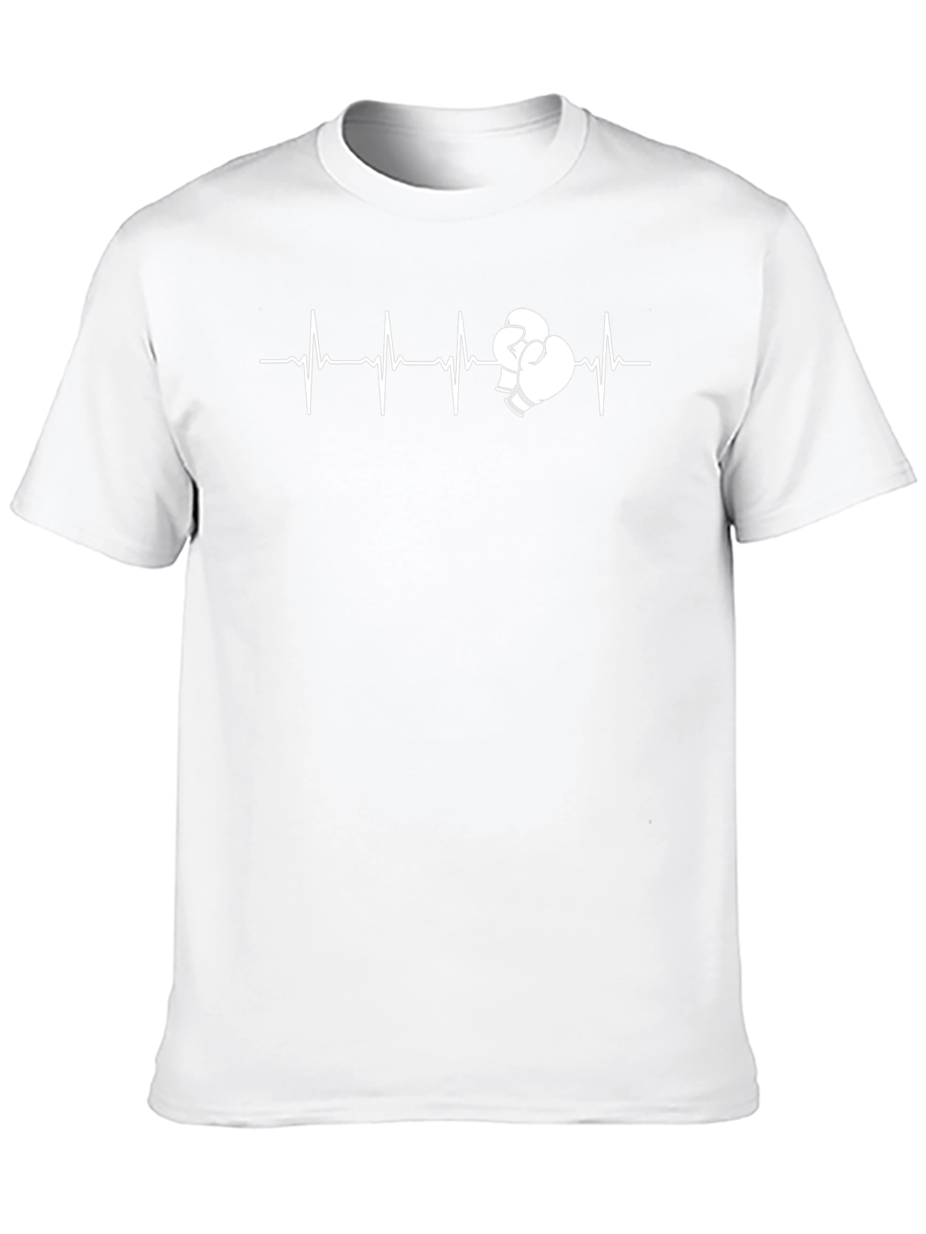 Boxing Heartbeat Graphic T-Shirt - Ringside Rhythm