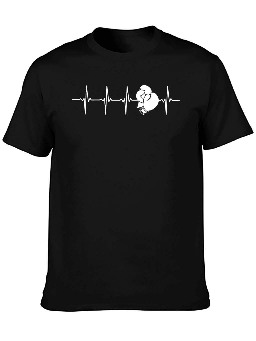 Boxing Heartbeat Graphic T-Shirt - Ringside Rhythm