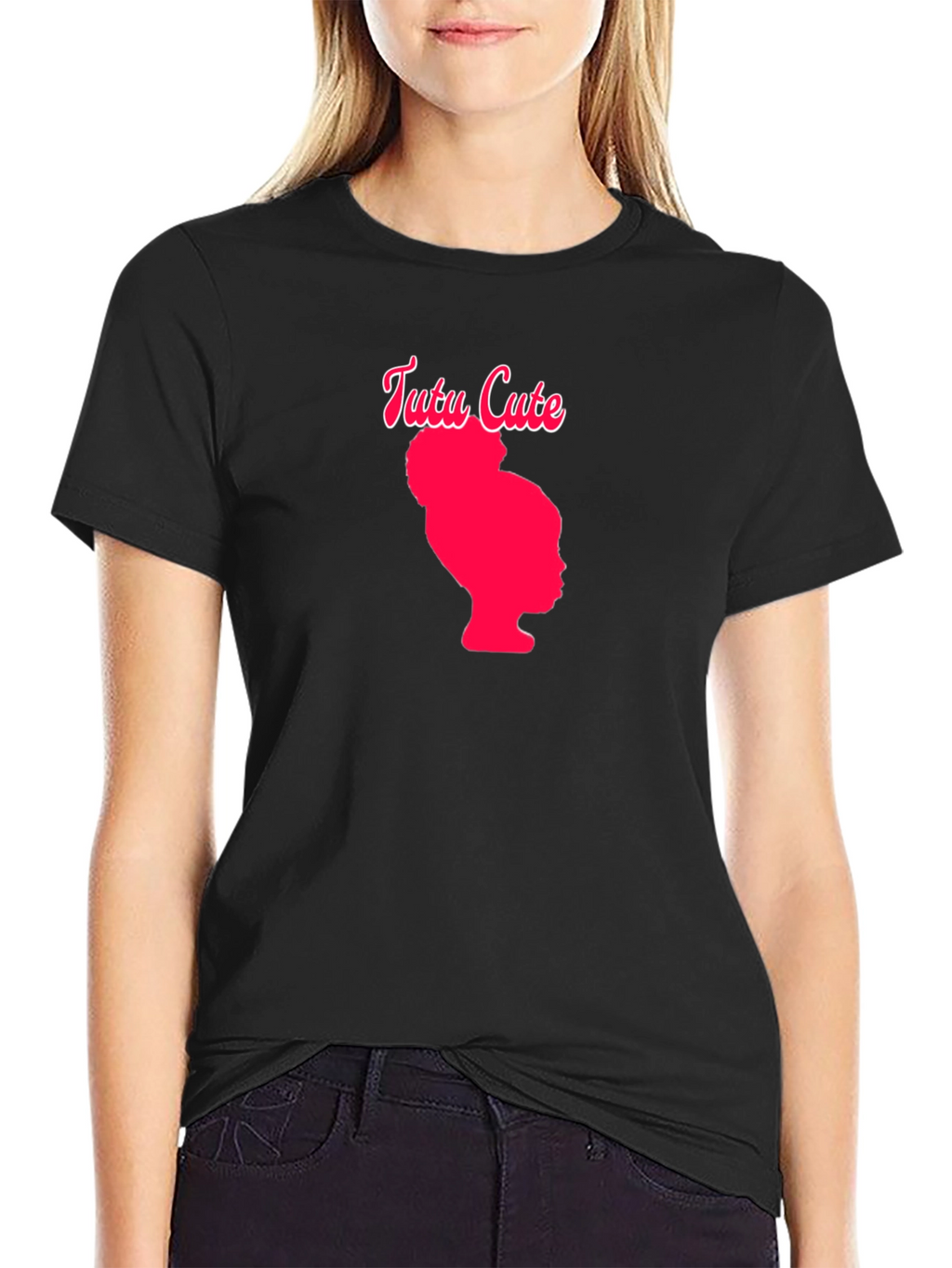 Tutu Cute Black T-Shirt