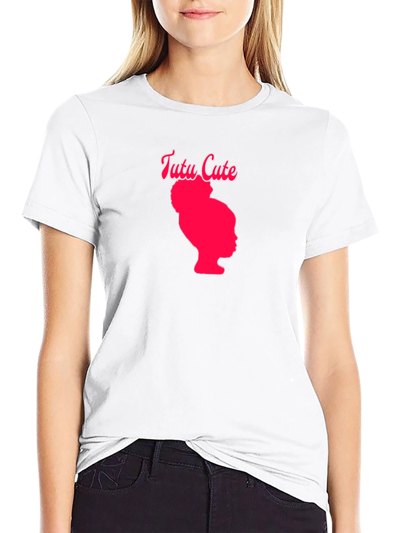 Tutu Cute Black T-Shirt