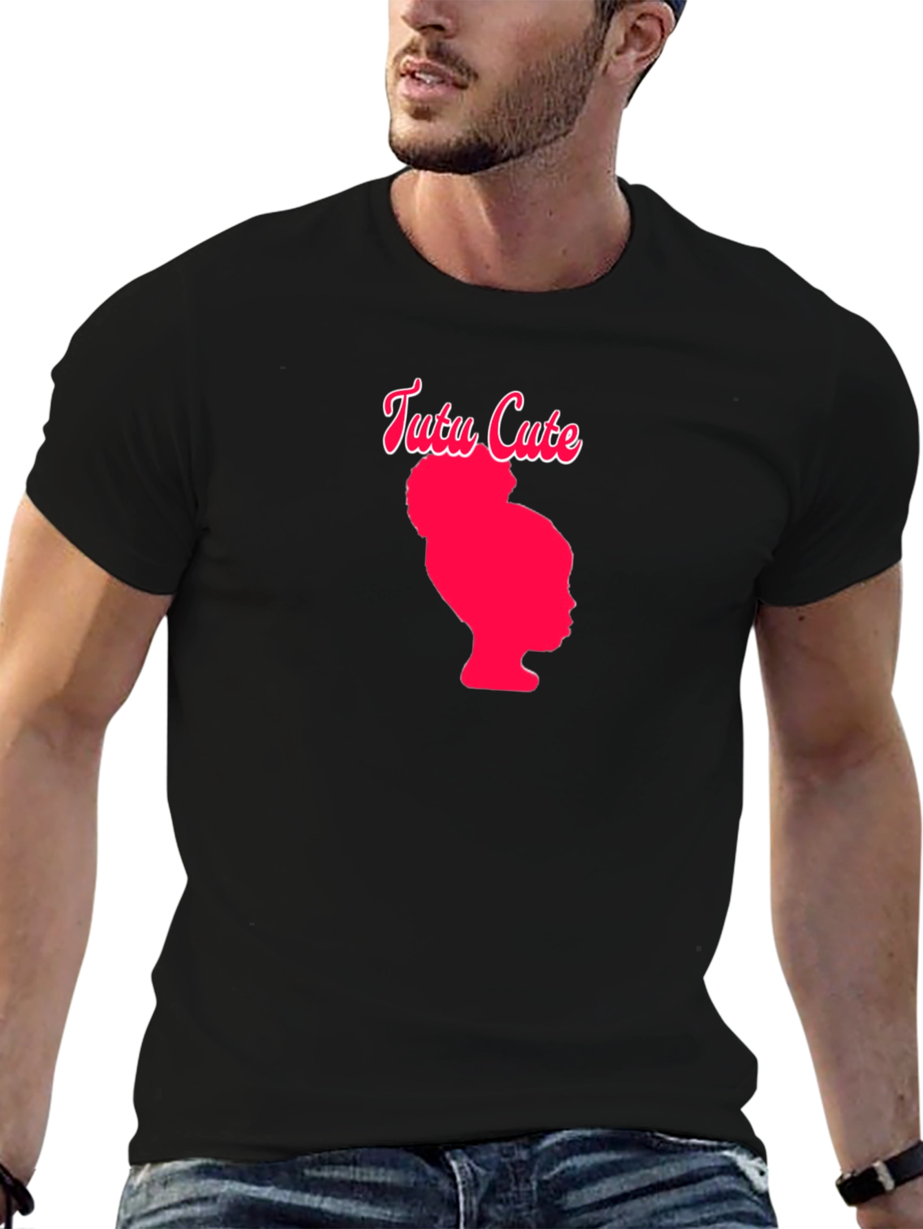 Tutu Cute Black T-Shirt