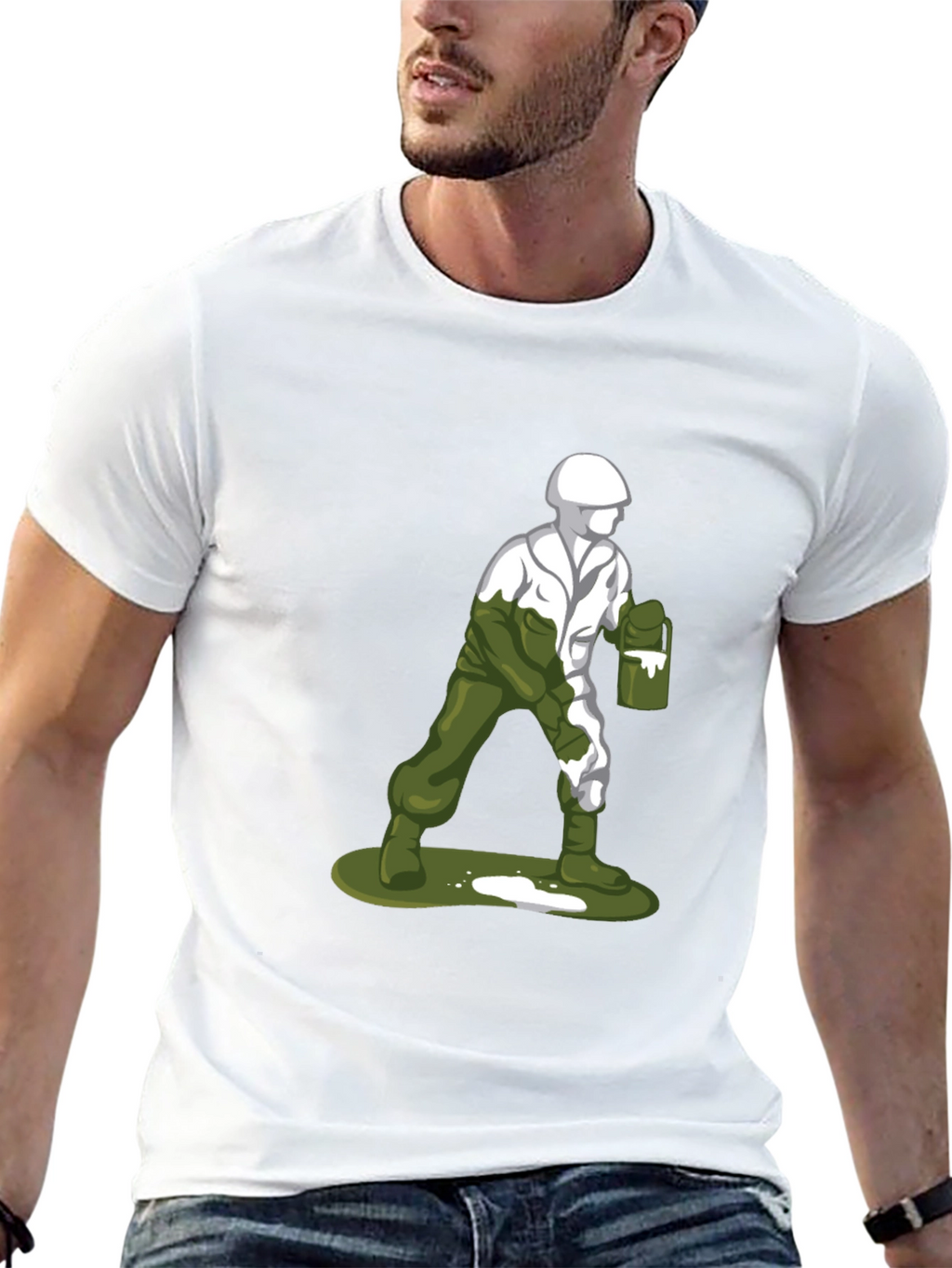 Paint Soldier Graphic Tee