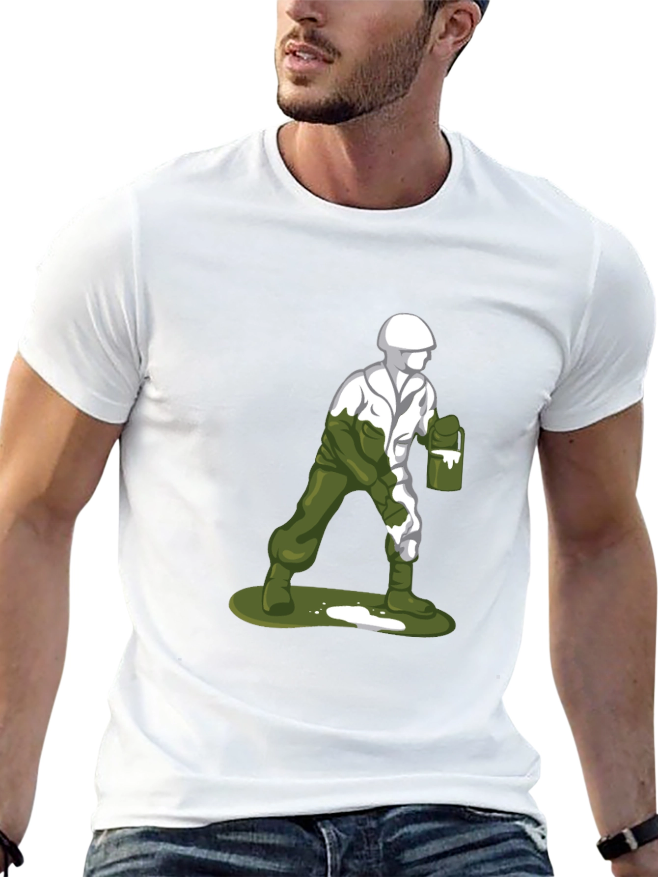 Paint Soldier Graphic Tee