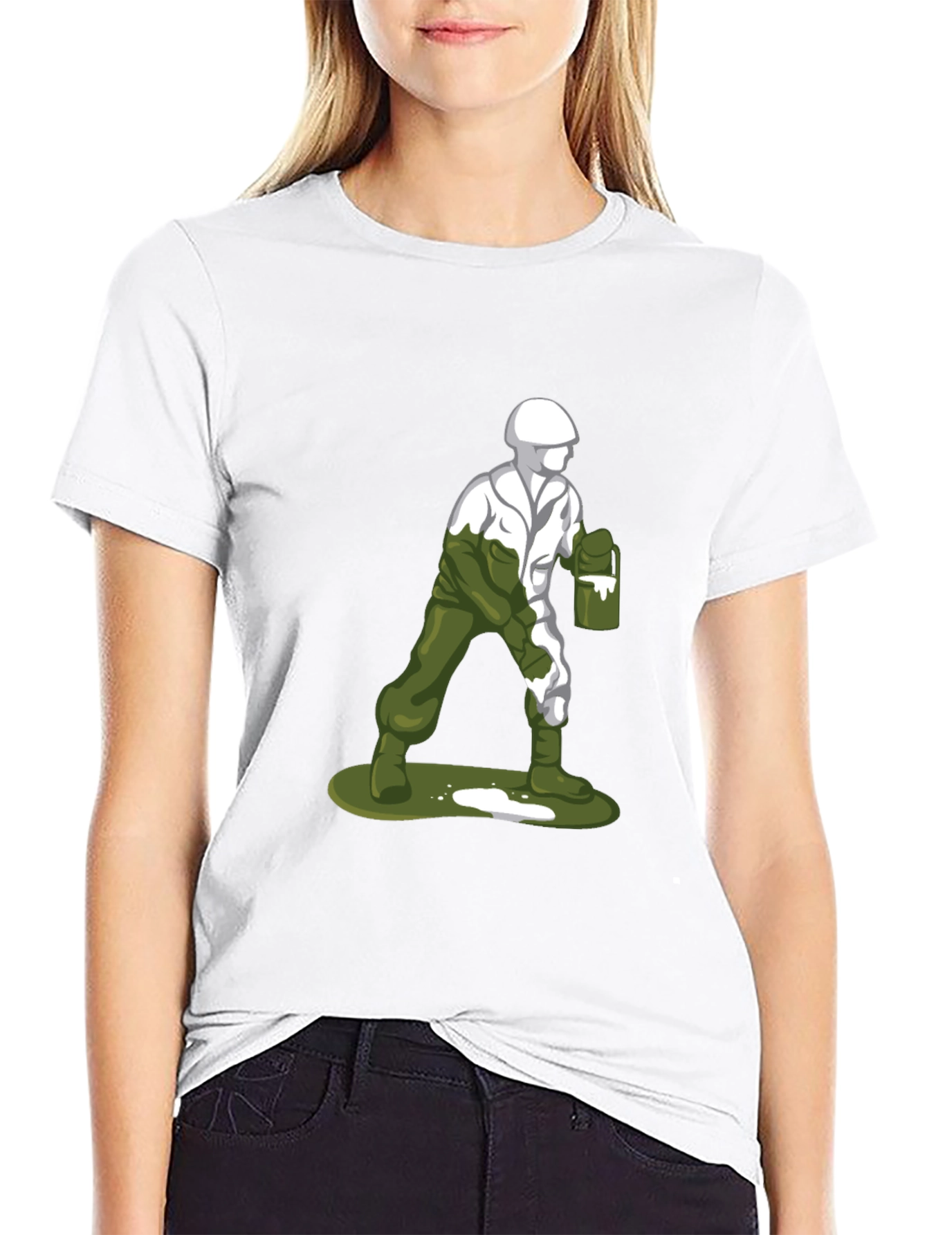 Paint Soldier Graphic Tee