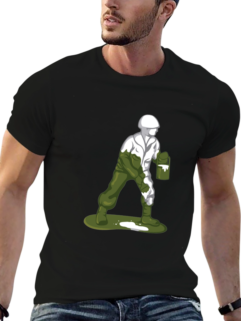 Paint Soldier Graphic Tee