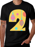Number 2 Graphic Tee - Fun Birthday Shirt
