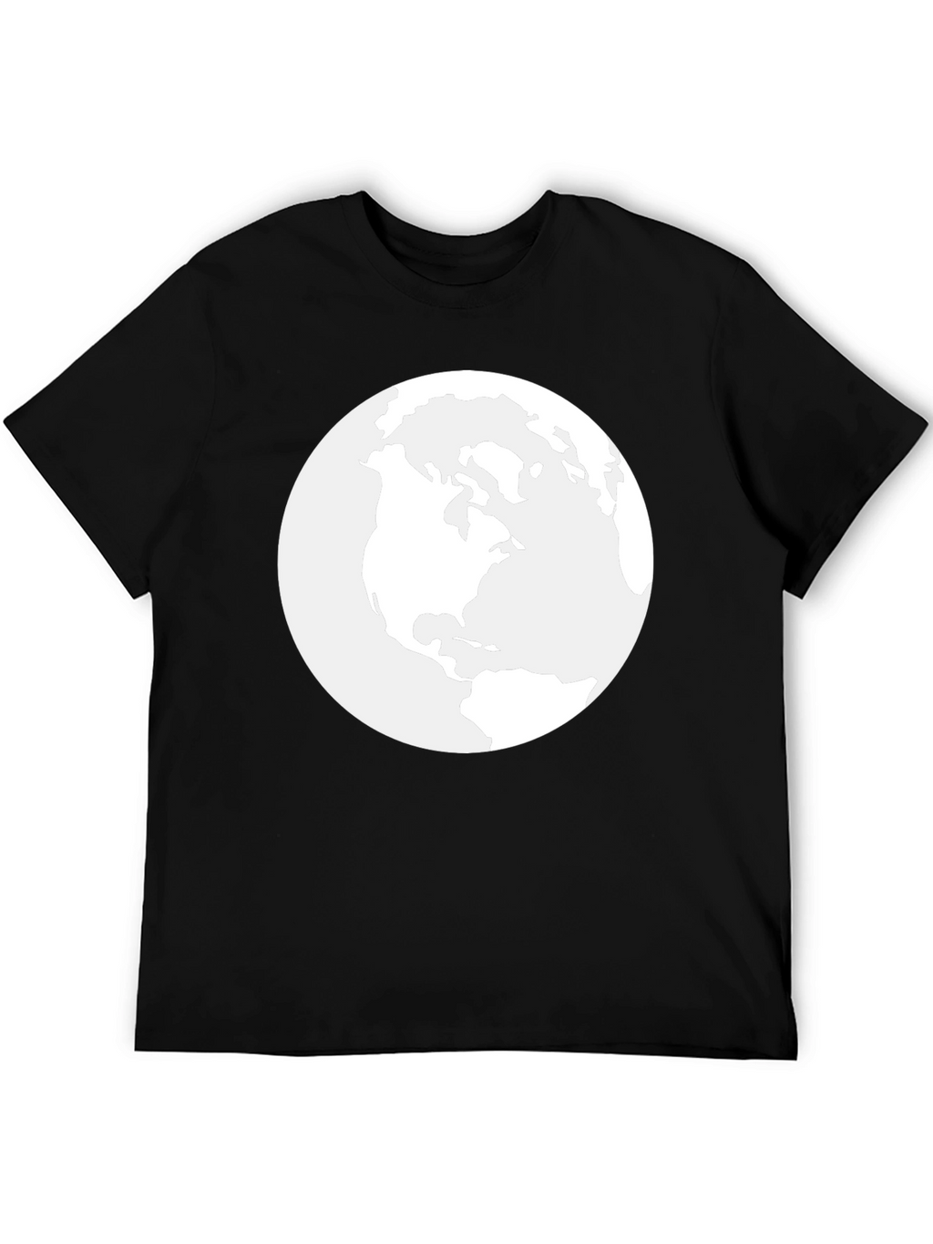 Moon Graphic T-Shirt - Black