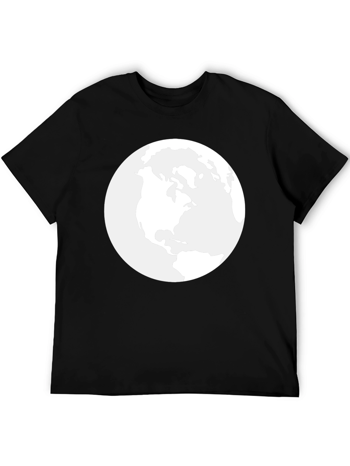 Moon Graphic T-Shirt - Black