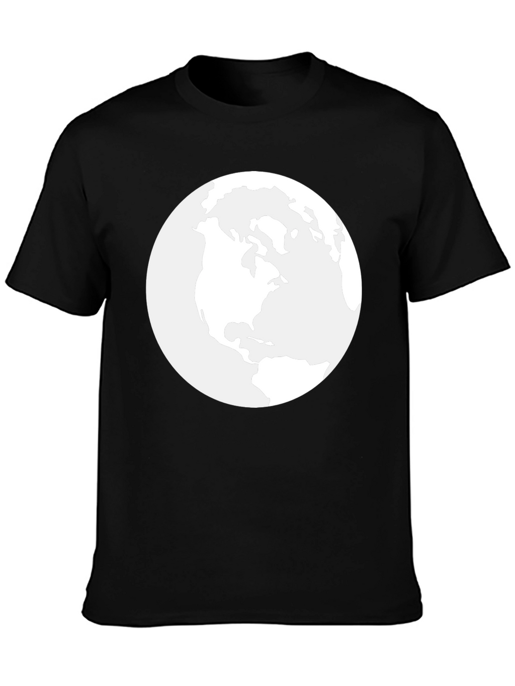 Moon Graphic T-Shirt - Black