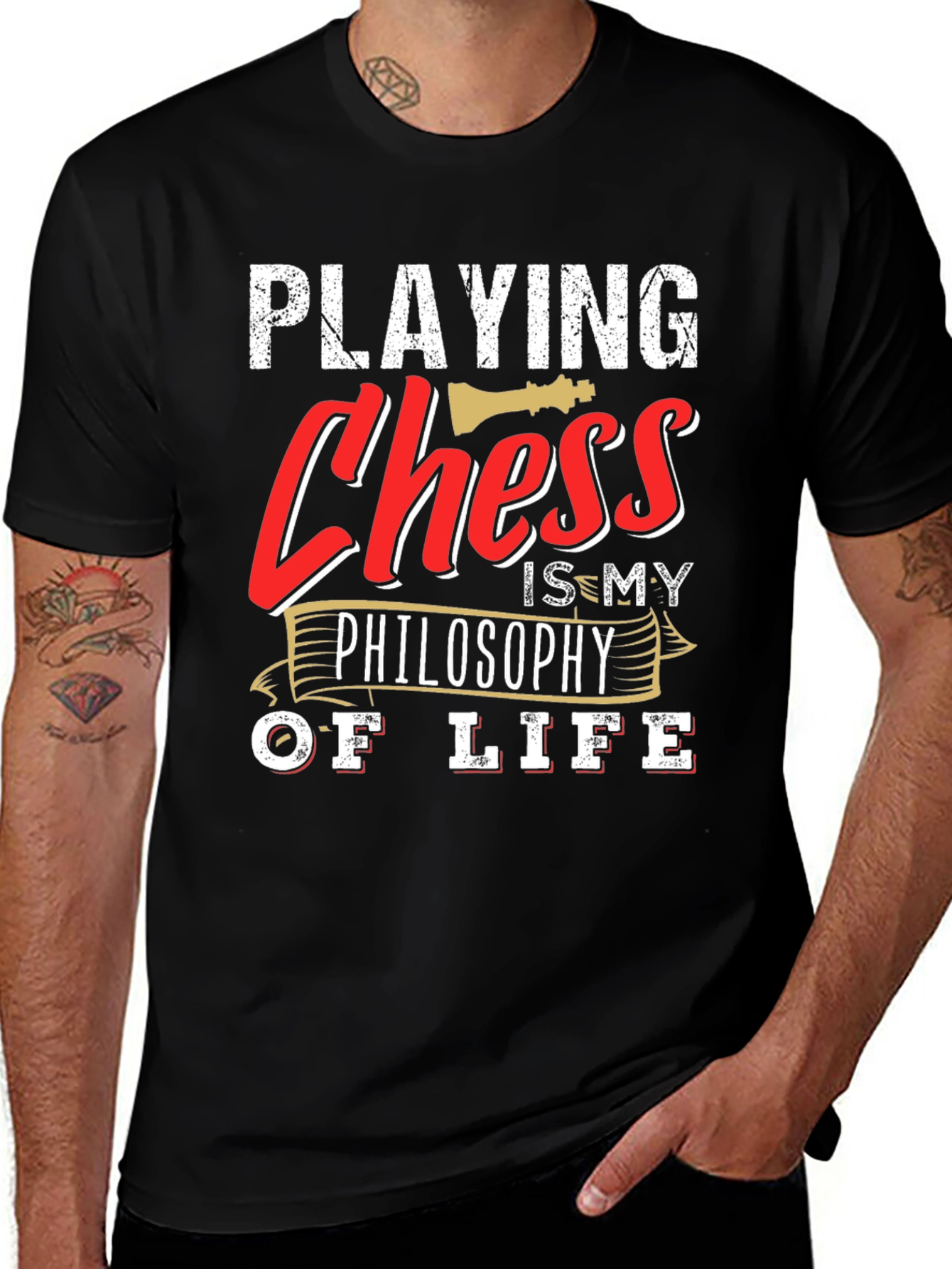 Chess Philosophy Graphic Tee