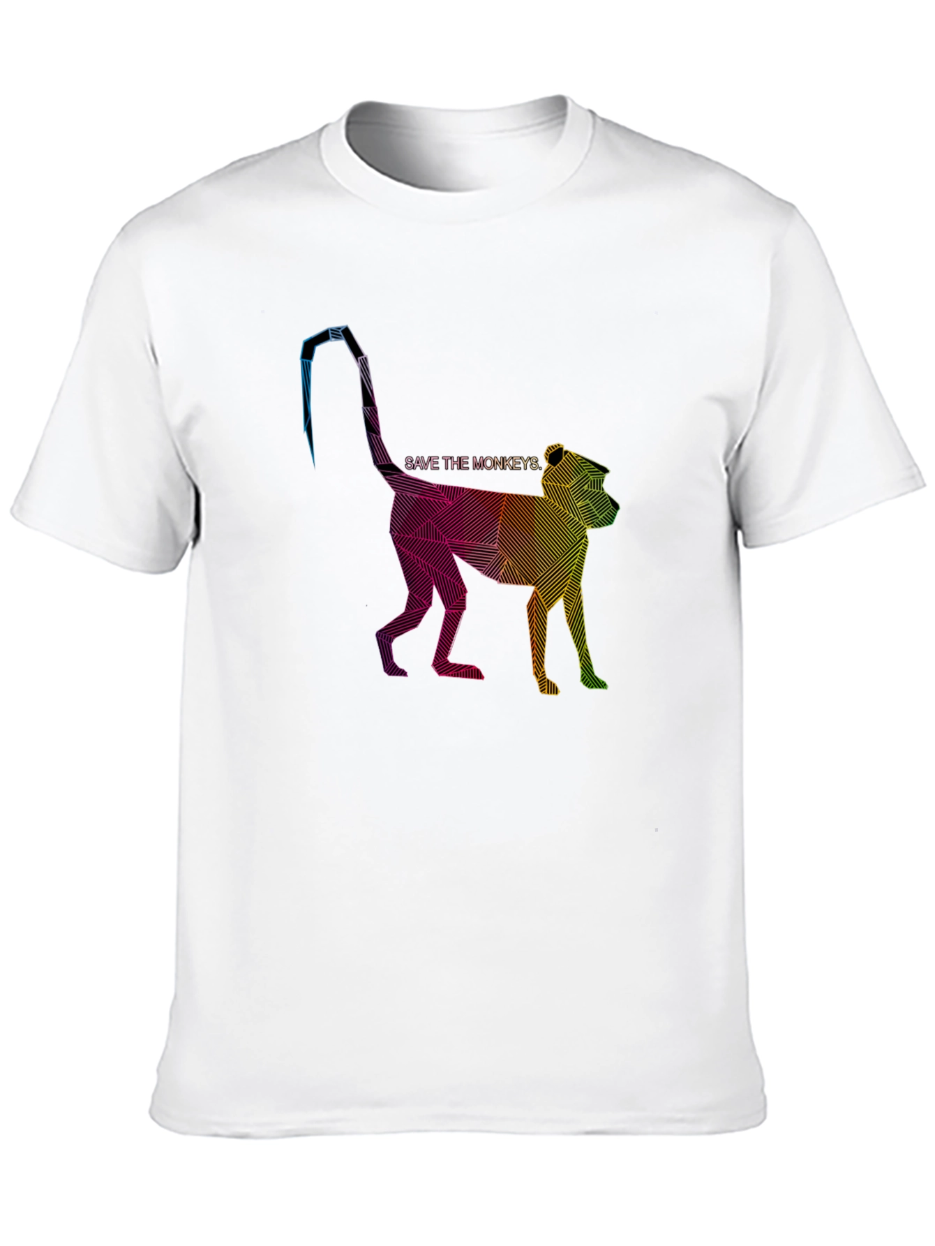 Save the Monkeys Graphic Tee - Stylish & Unique