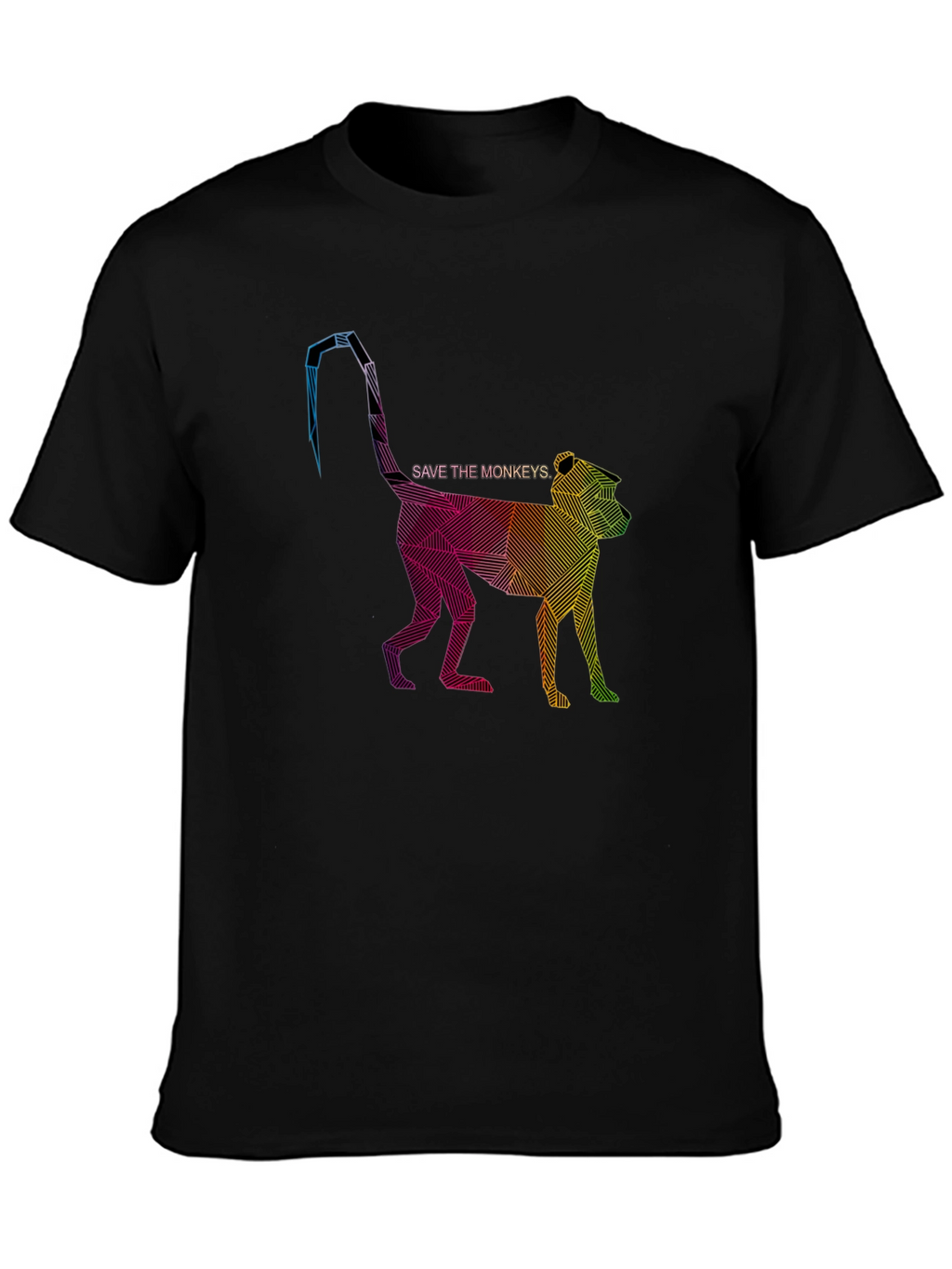Save the Monkeys Graphic Tee - Stylish & Unique