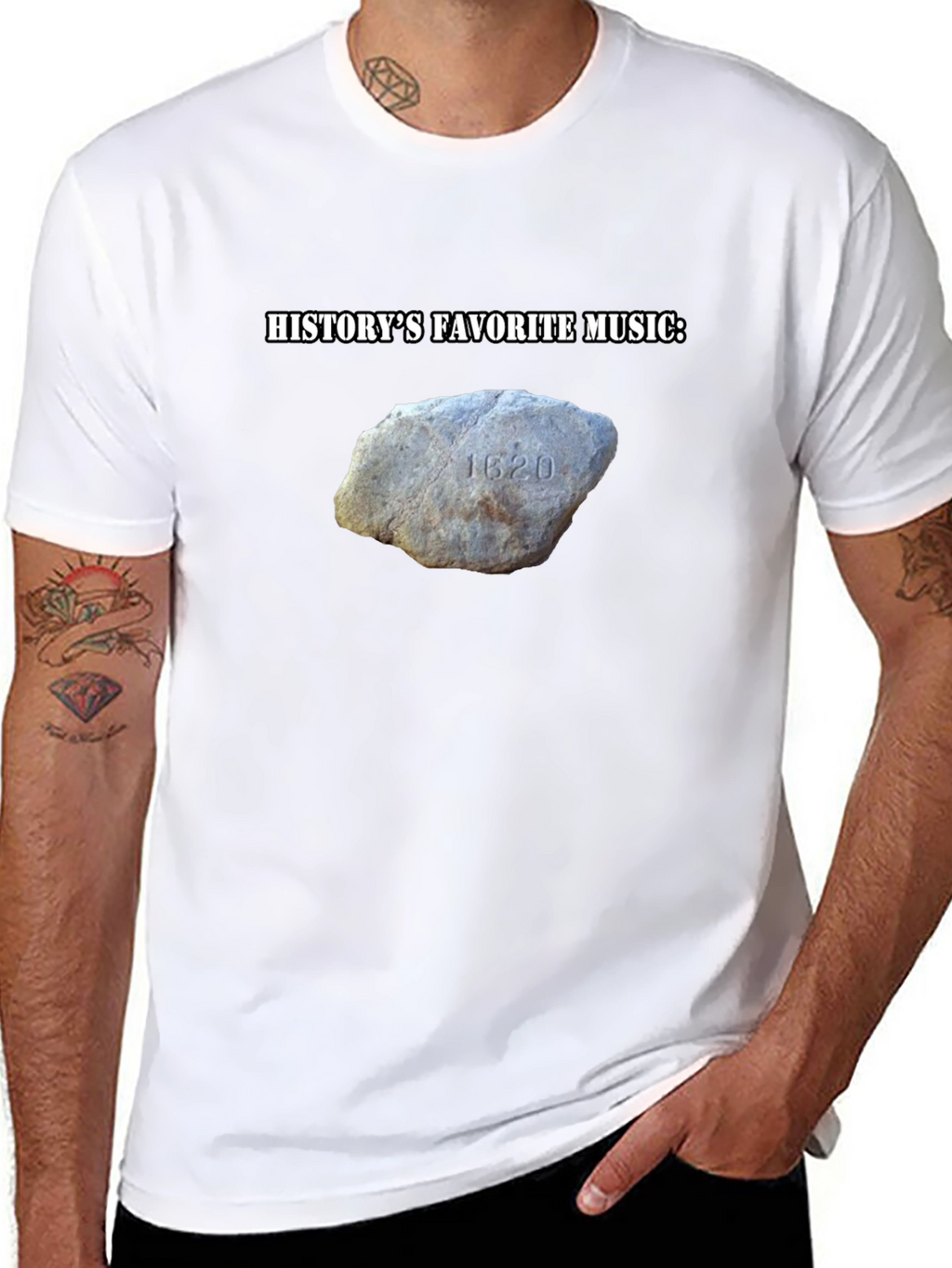 Historys Favorite Music T-Shirt: Rock 1620