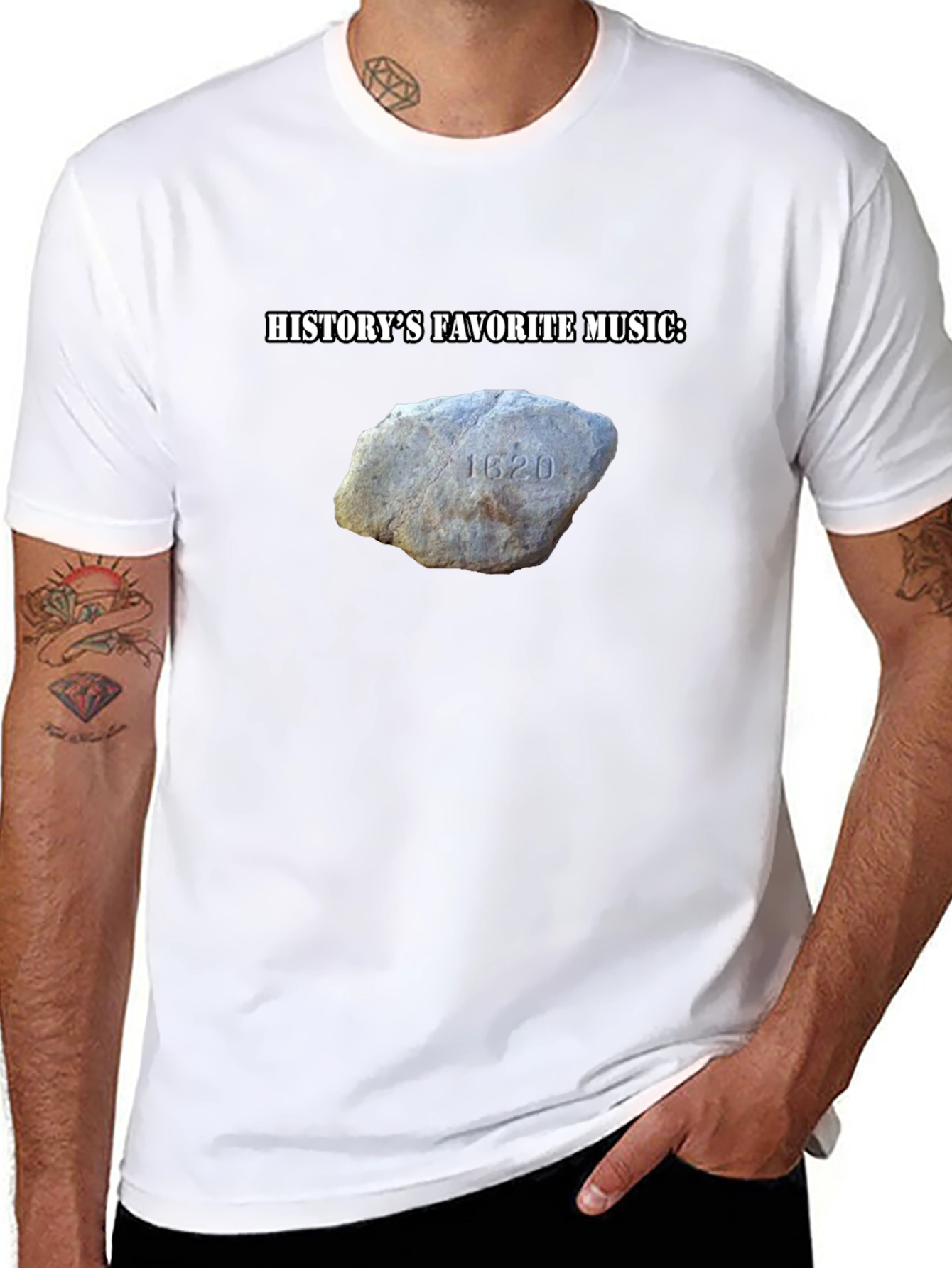 Historys Favorite Music T-Shirt: Rock 1620