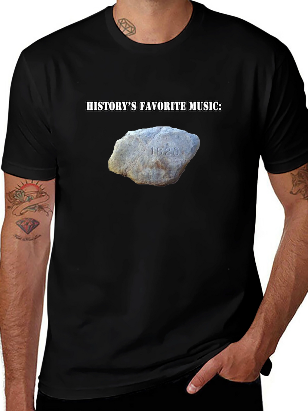Historys Favorite Music T-Shirt: Rock 1620