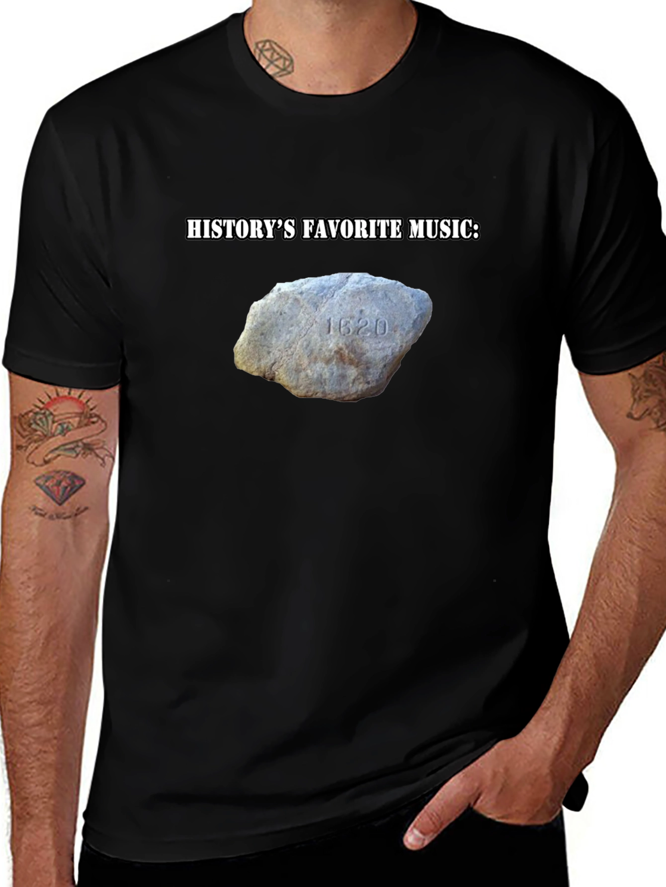 Historys Favorite Music T-Shirt: Rock 1620