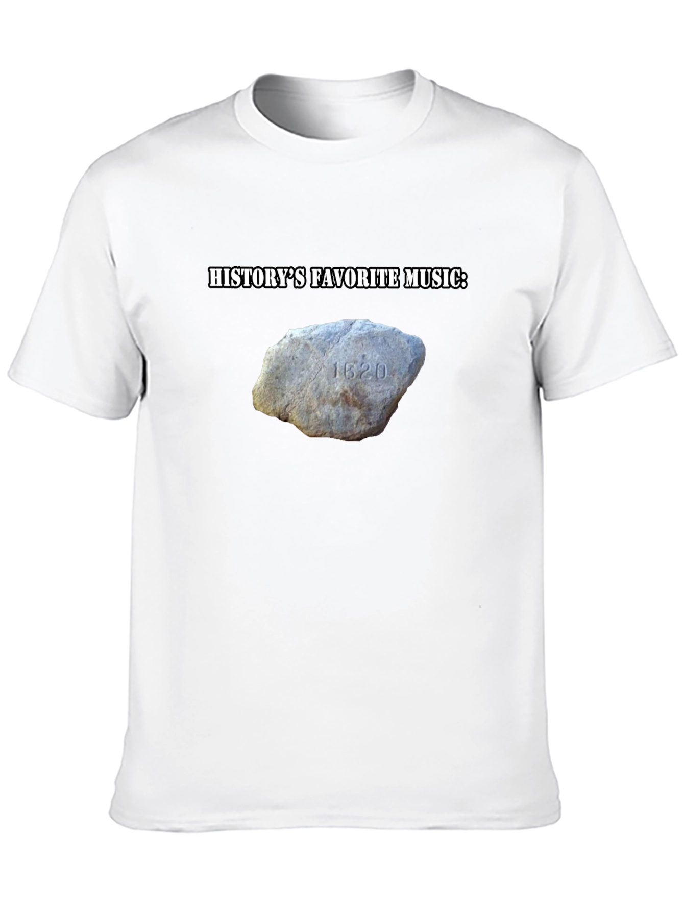 Historys Favorite Music T-Shirt: Rock 1620