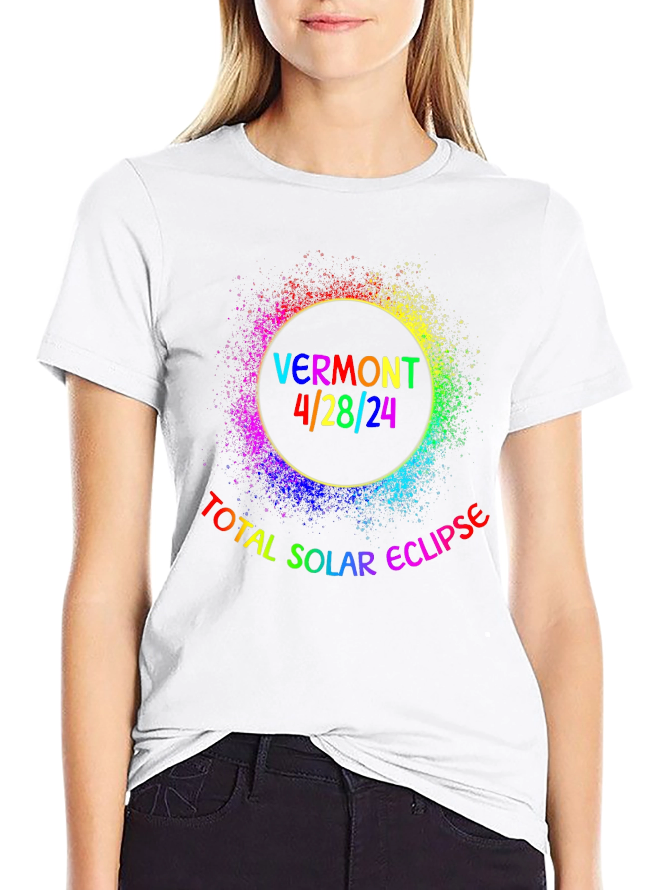 Vermont Solar Eclipse 4/28/24 T-Shirt