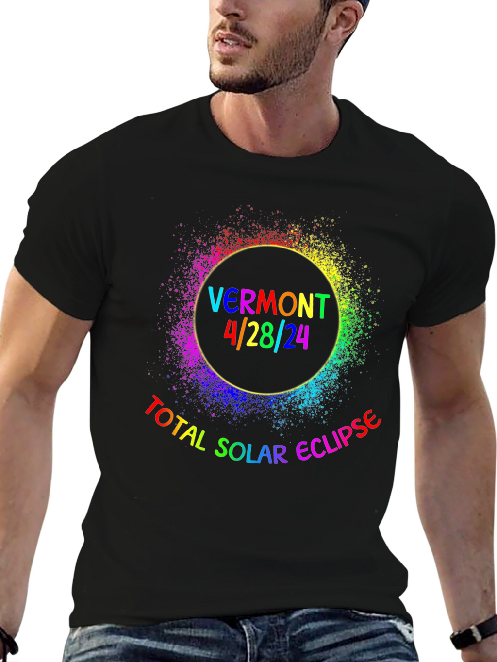 Vermont Solar Eclipse 4/28/24 T-Shirt