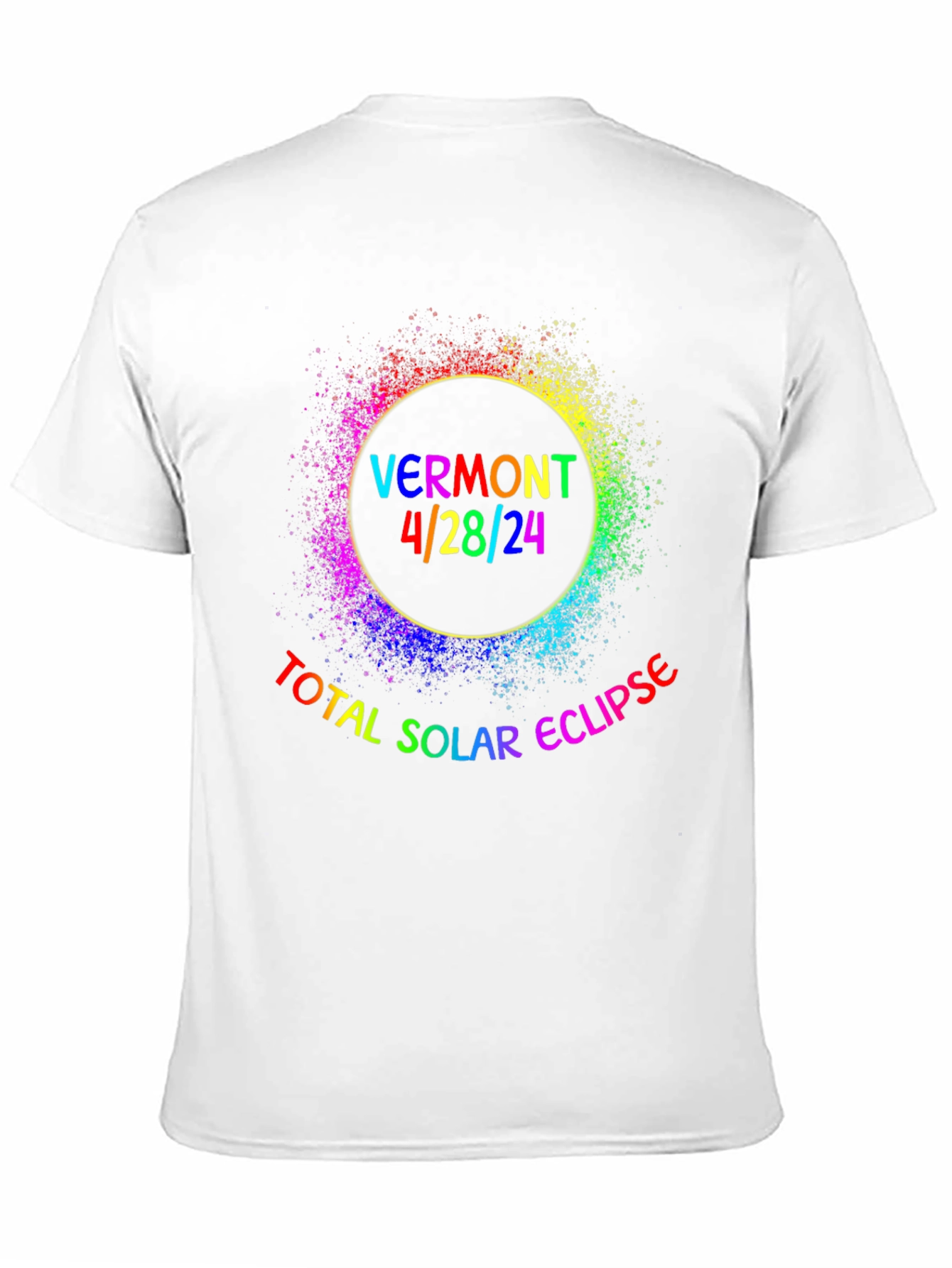 Vermont Solar Eclipse 4/28/24 T-Shirt
