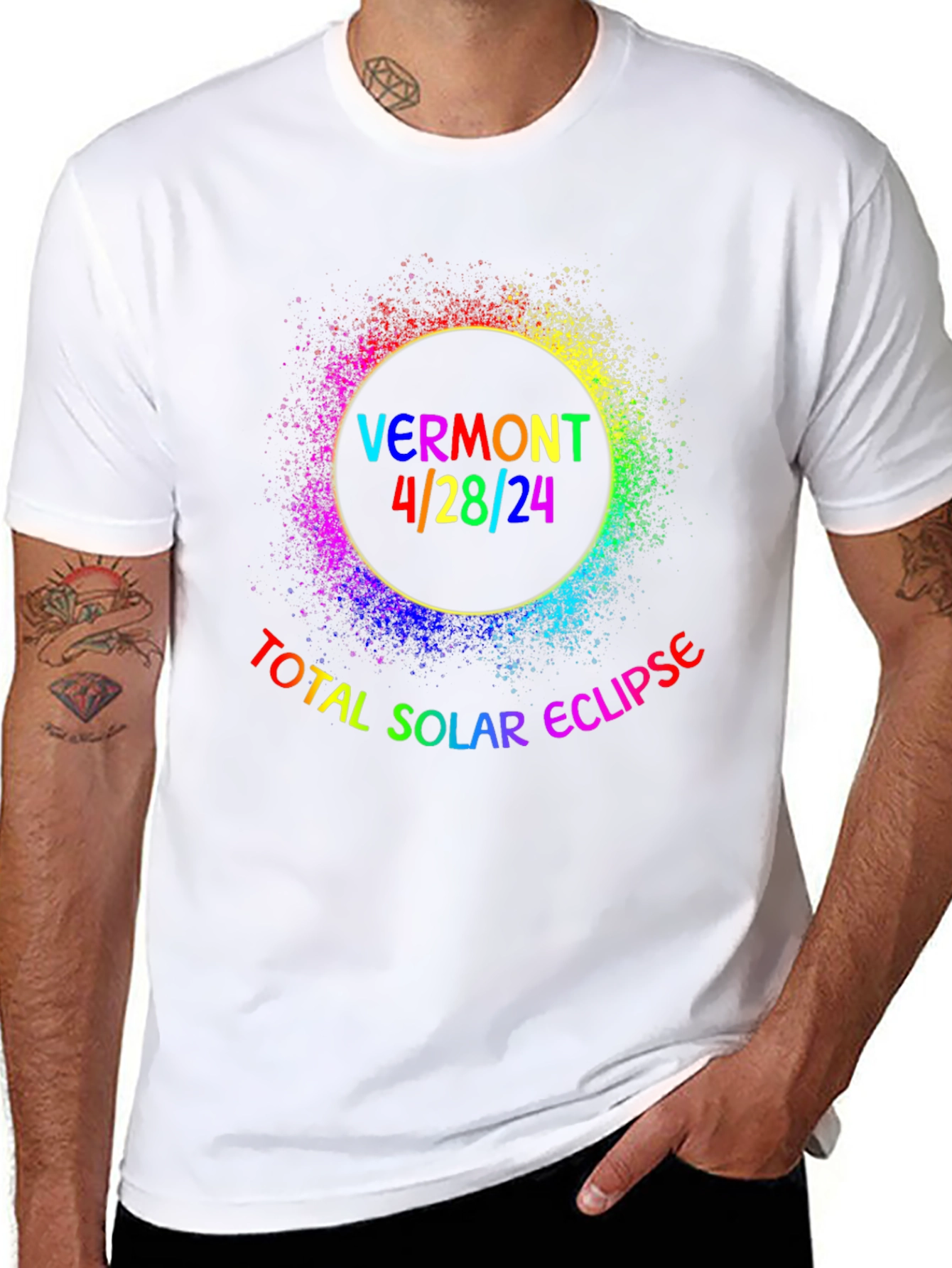 Vermont Solar Eclipse 4/28/24 T-Shirt