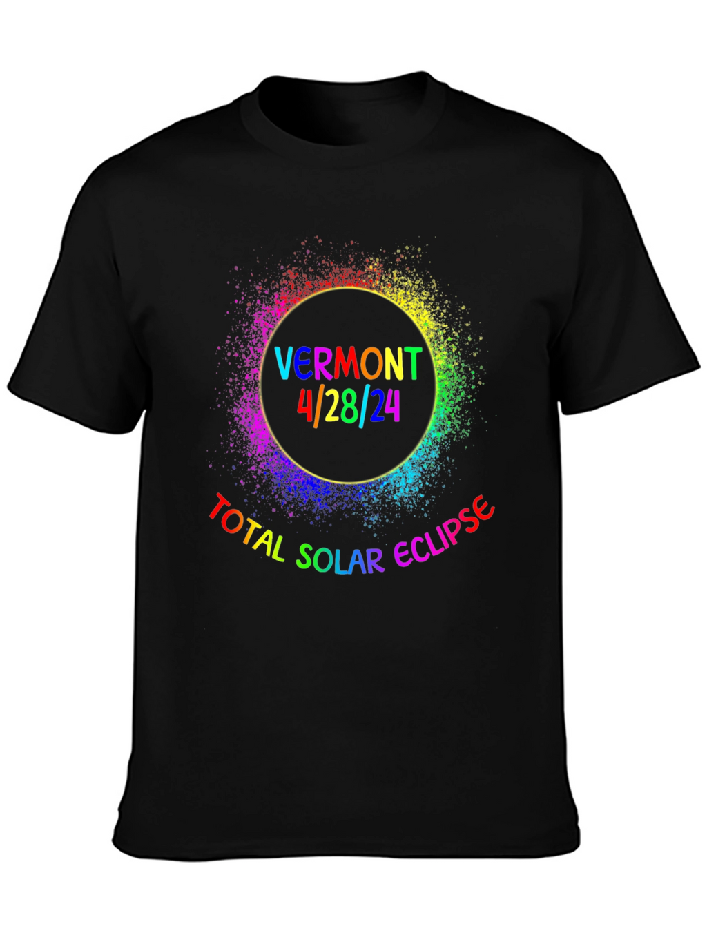 Vermont Solar Eclipse 4/28/24 T-Shirt