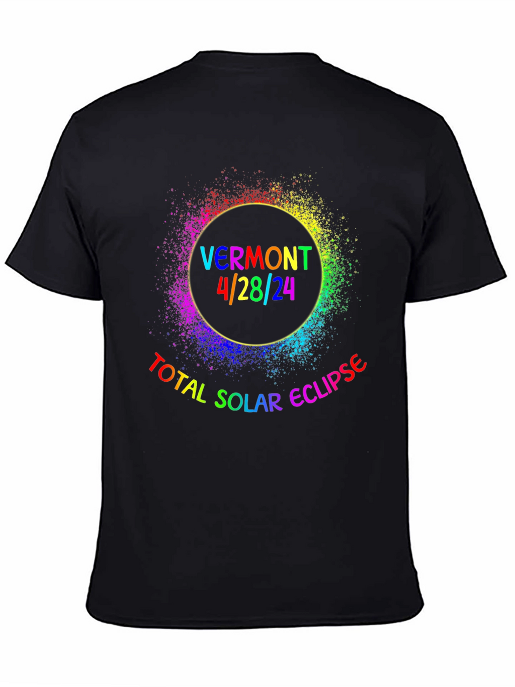 Vermont Solar Eclipse 4/28/24 T-Shirt