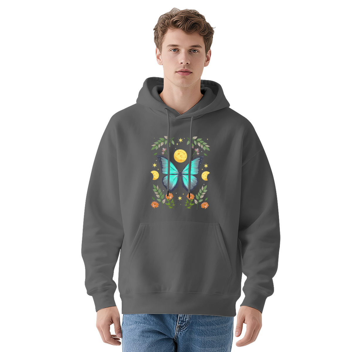 Skull Art Hoodie - Edgy Graphic Sweatshirt #0521