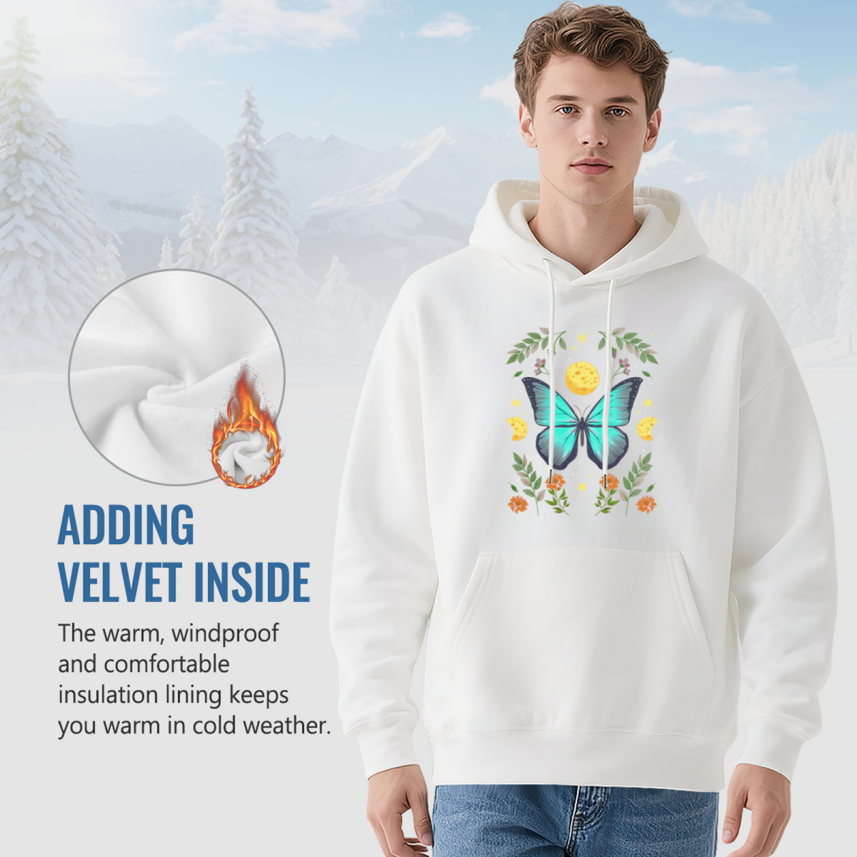 Skull Art Hoodie - Edgy Graphic Sweatshirt #0521