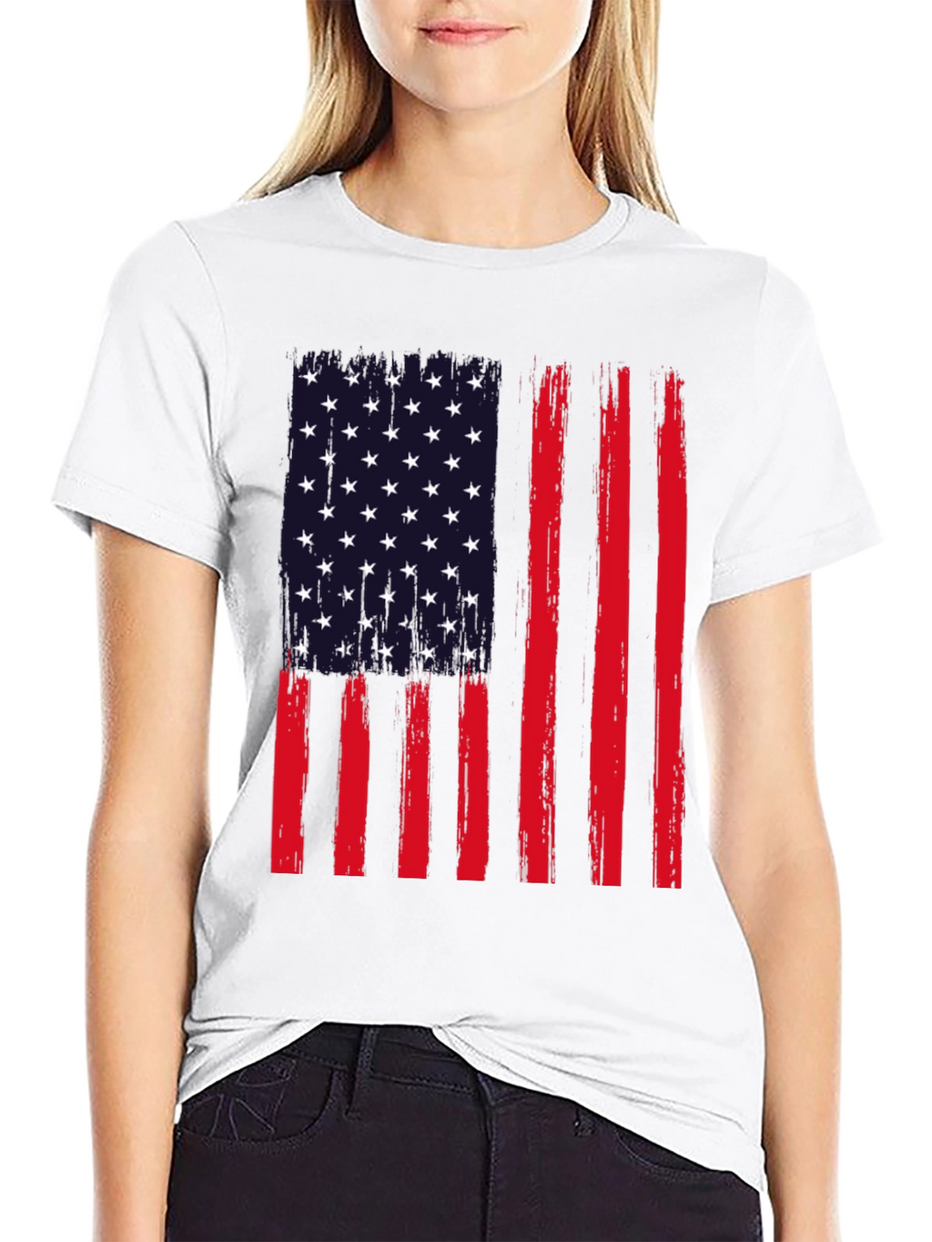 American Flag Graphic Tee - Patriotic Pride