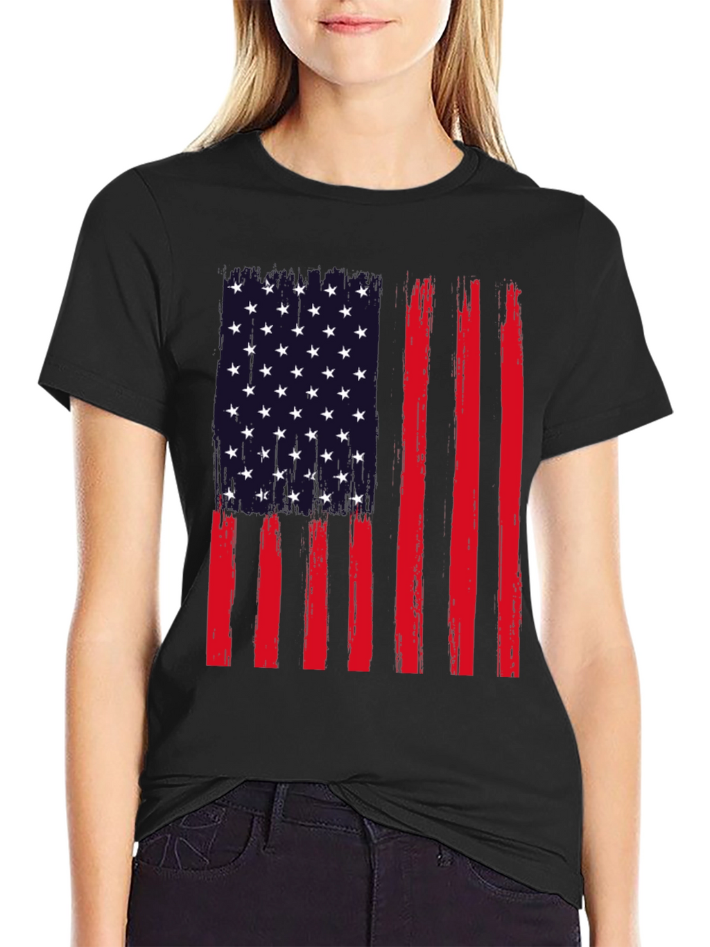 American Flag Graphic Tee - Patriotic Pride