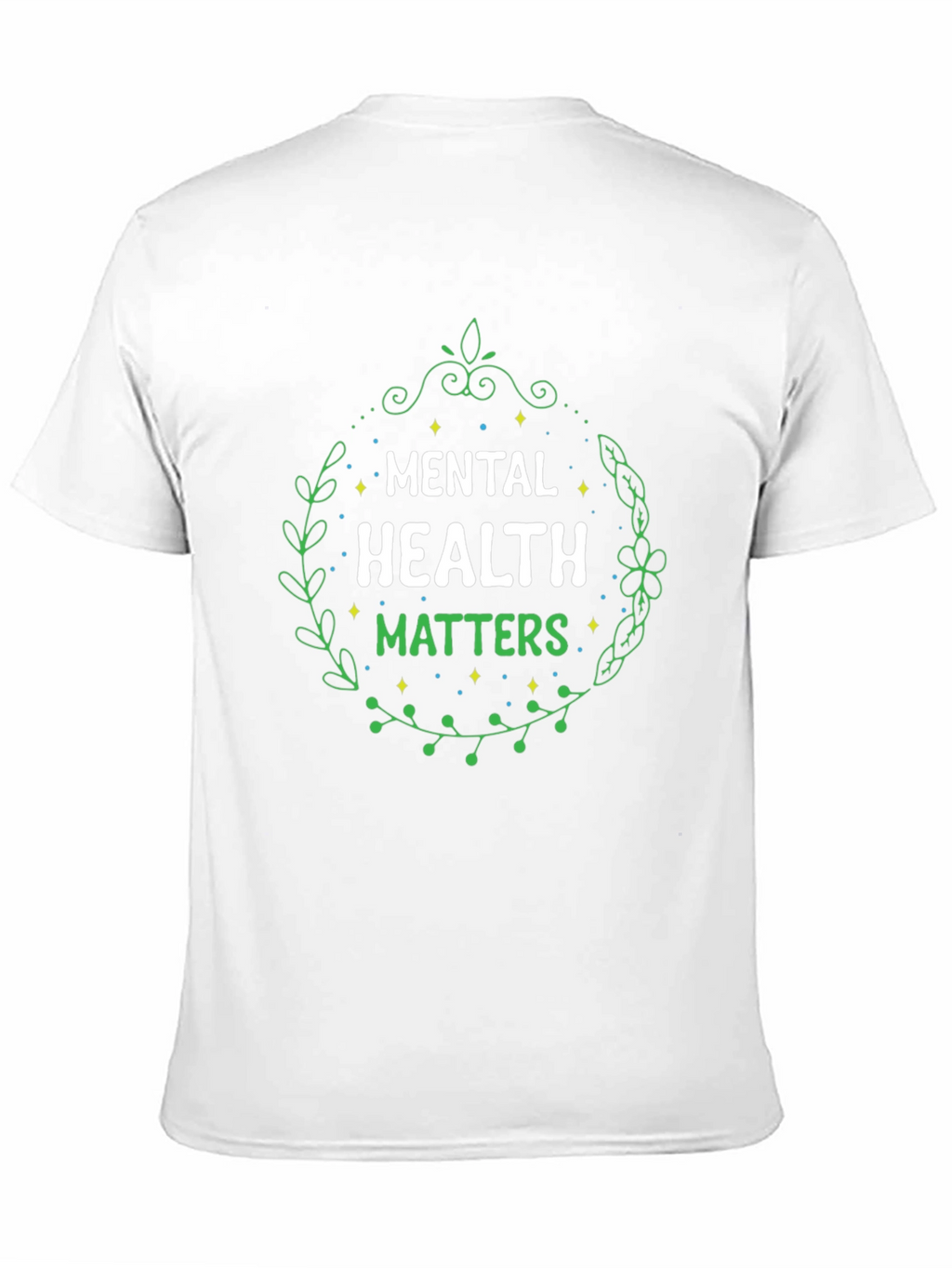 Mental Health Matters Black Graphic T-Shirt