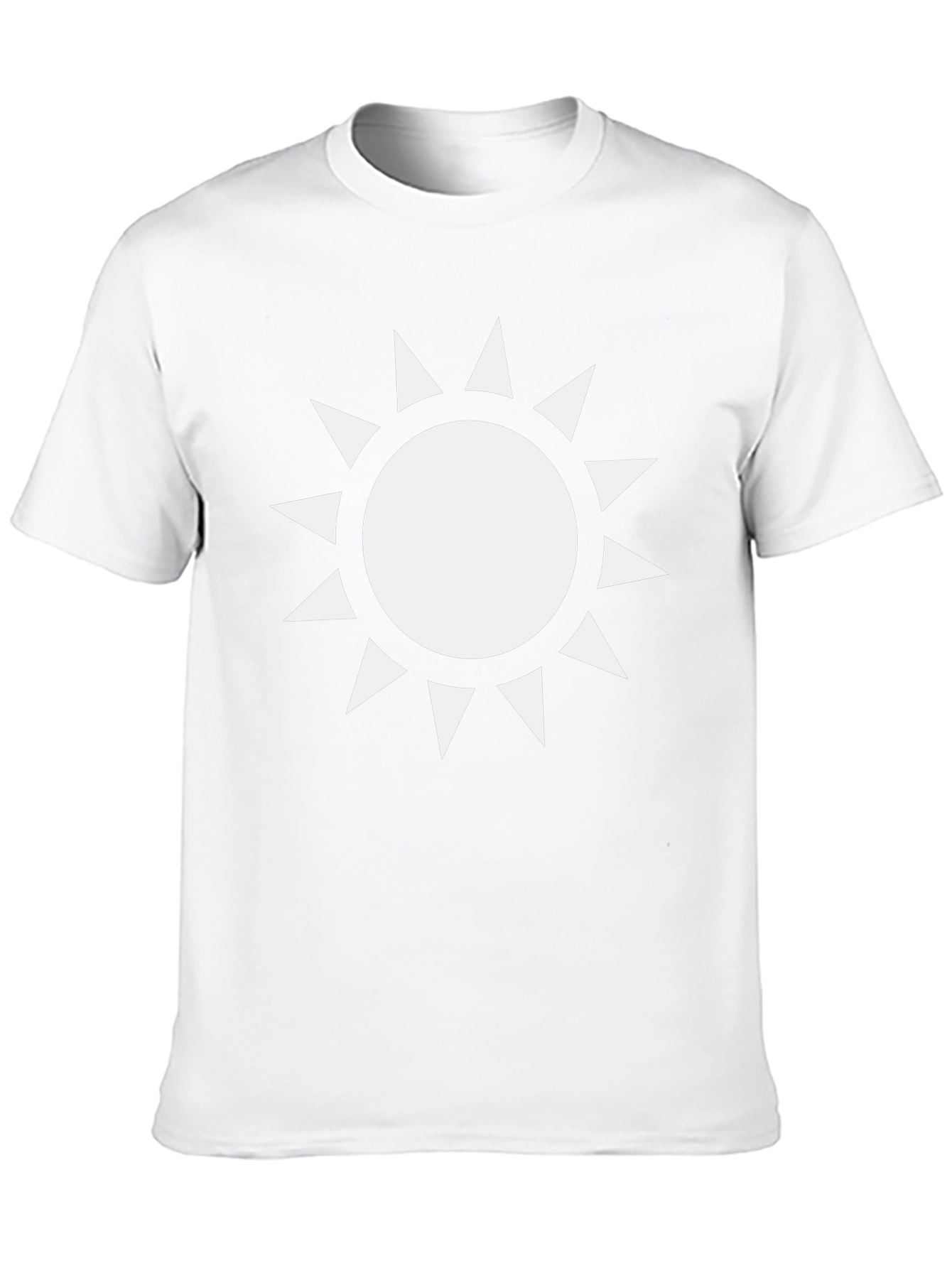 Sunburst Graphic T-Shirt - Stylish Casual Wear