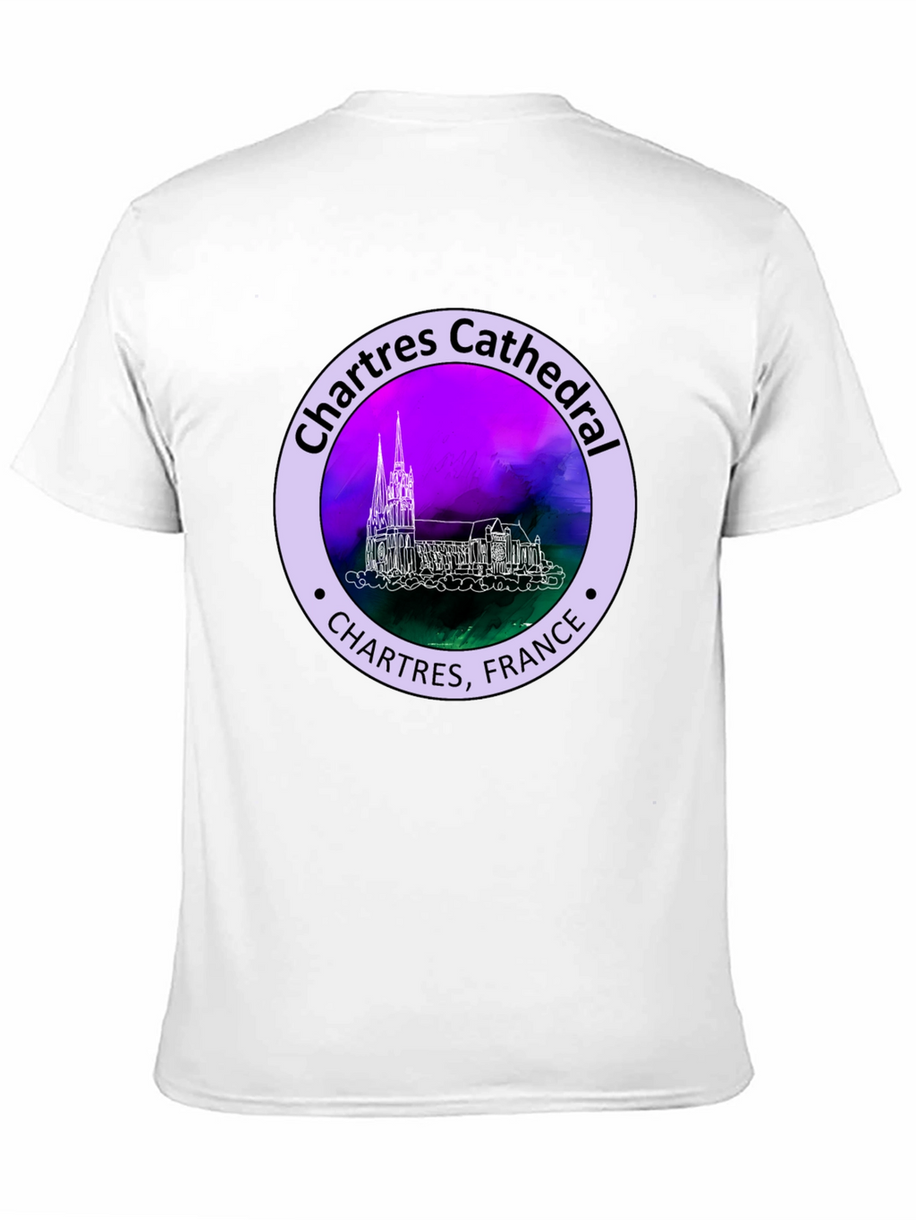 Chartres Cathedral France Graphic Tee